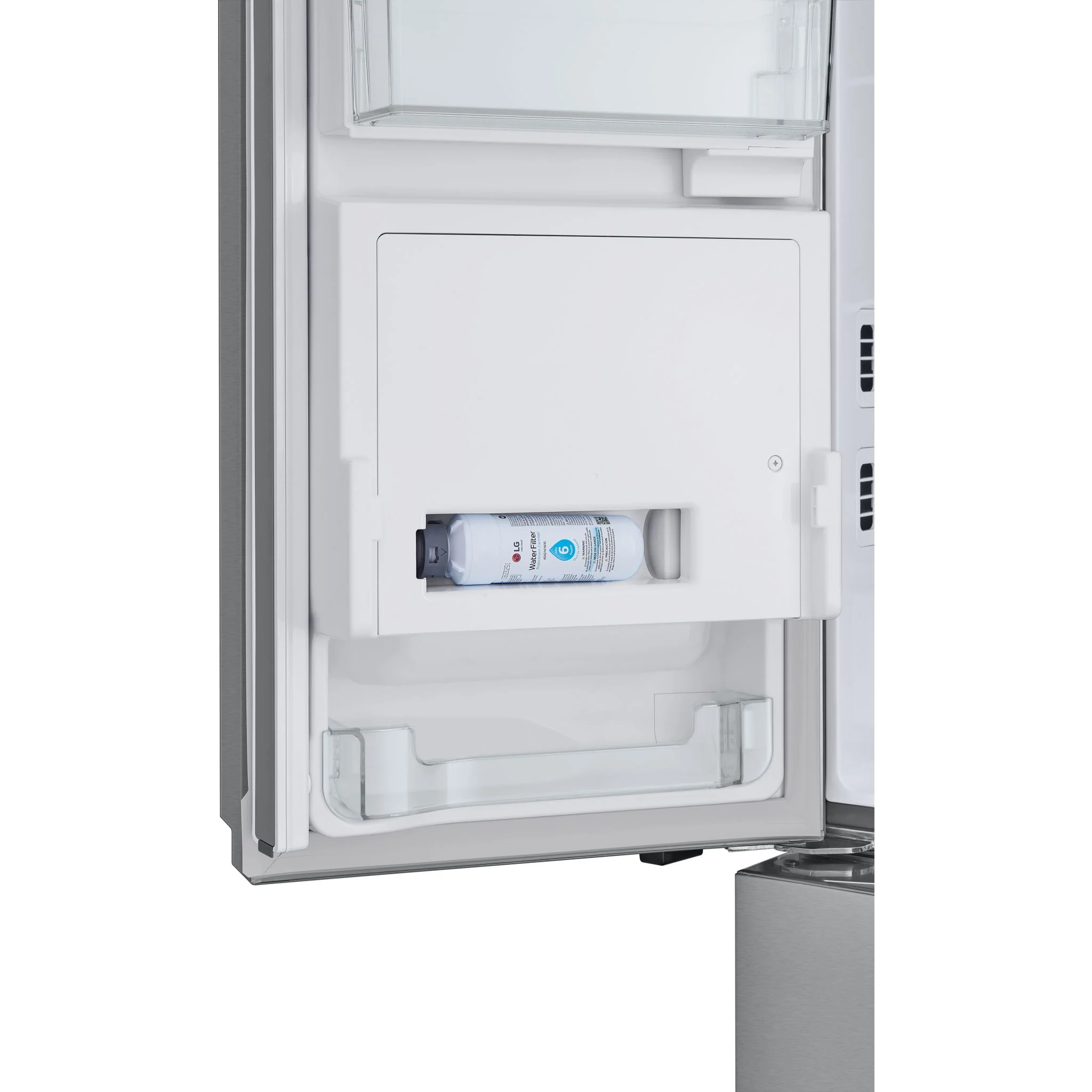 LG 31 cu. ft. Smart Standard-Depth MAX™ French Door Refrigerator with Four Types of Ice and Mirror InstaView - Stainless (LRYKS3106S) - Image 38