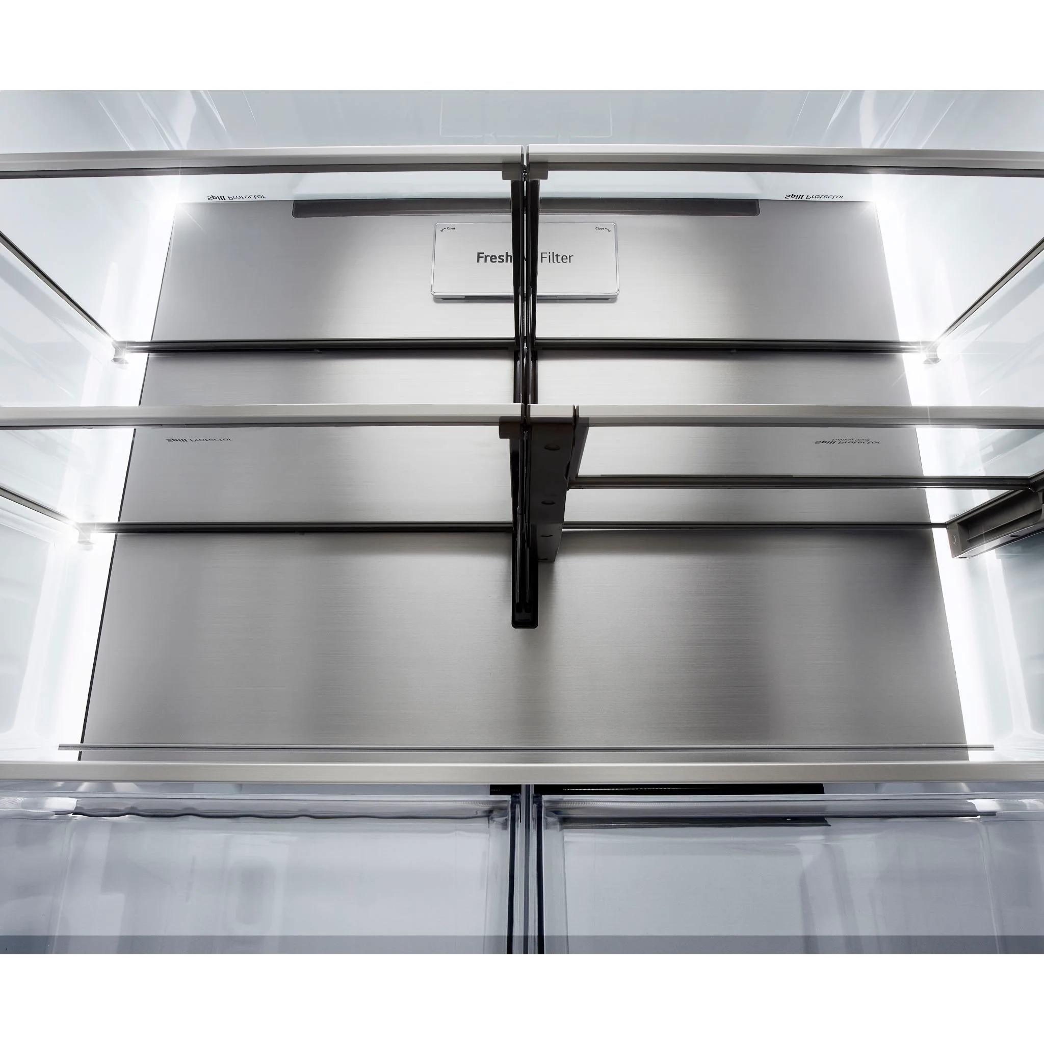 LG 31 cu. ft. Smart Standard-Depth MAX™ French Door Refrigerator with Four Types of Ice and Mirror InstaView - Stainless (LRYKS3106S) - Image 47