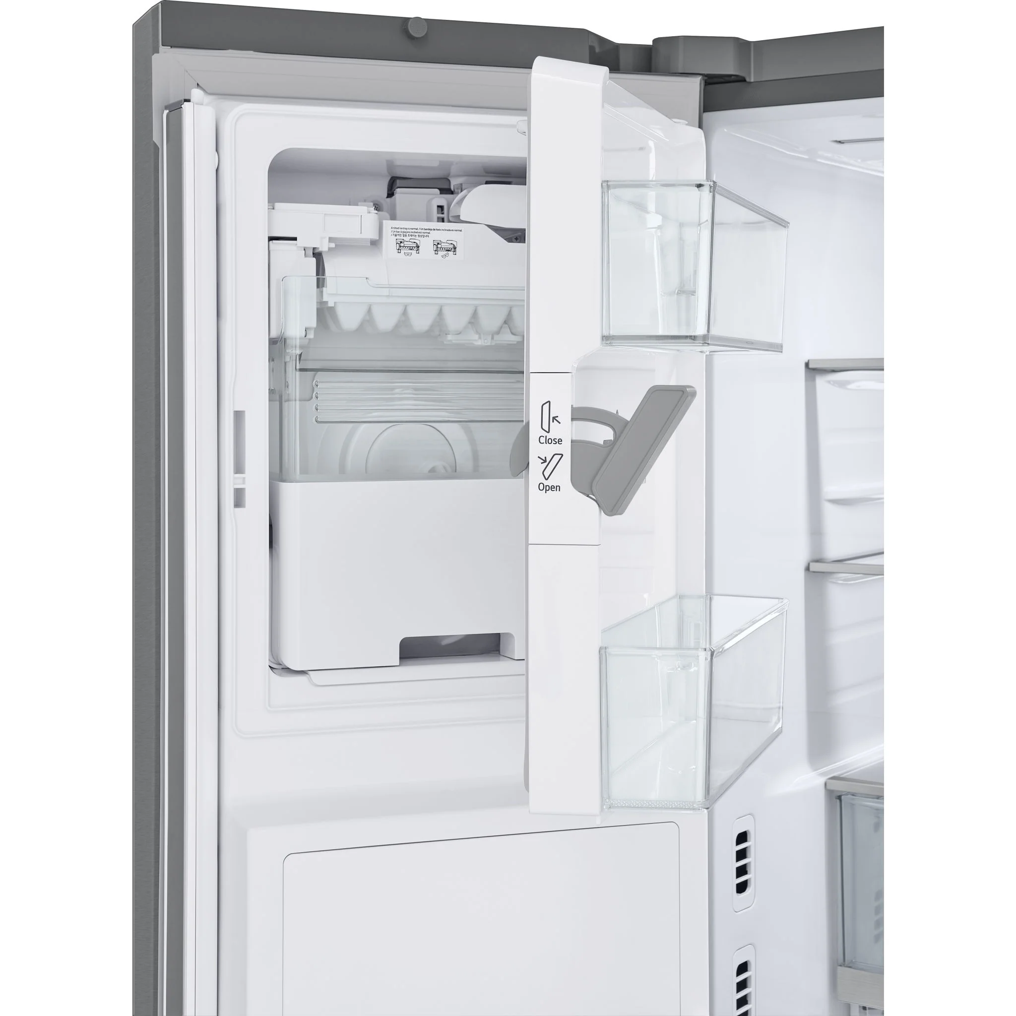 LG 31 cu. ft. Smart Standard-Depth MAX™ French Door Refrigerator with Four Types of Ice and Mirror InstaView - Stainless (LRYKS3106S) - Image 50
