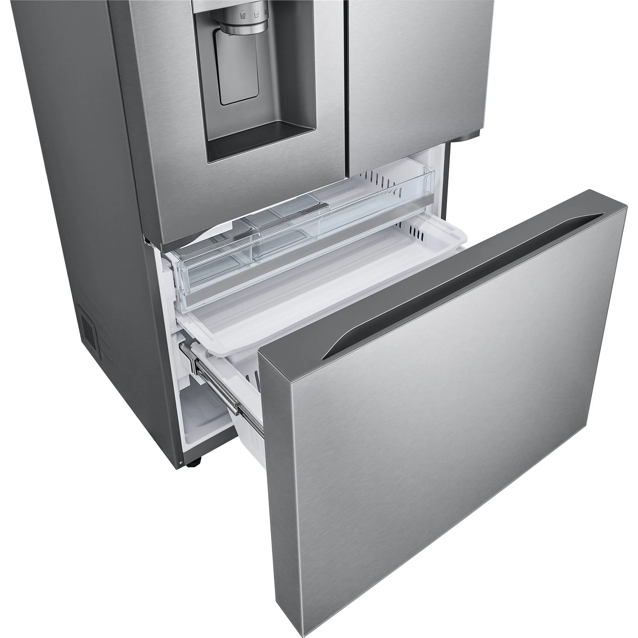 LG 31 cu. ft. Smart Standard-Depth MAX™ French Door Refrigerator with Four Types of Ice - Stainless (LRYXS3106S) - Image 10