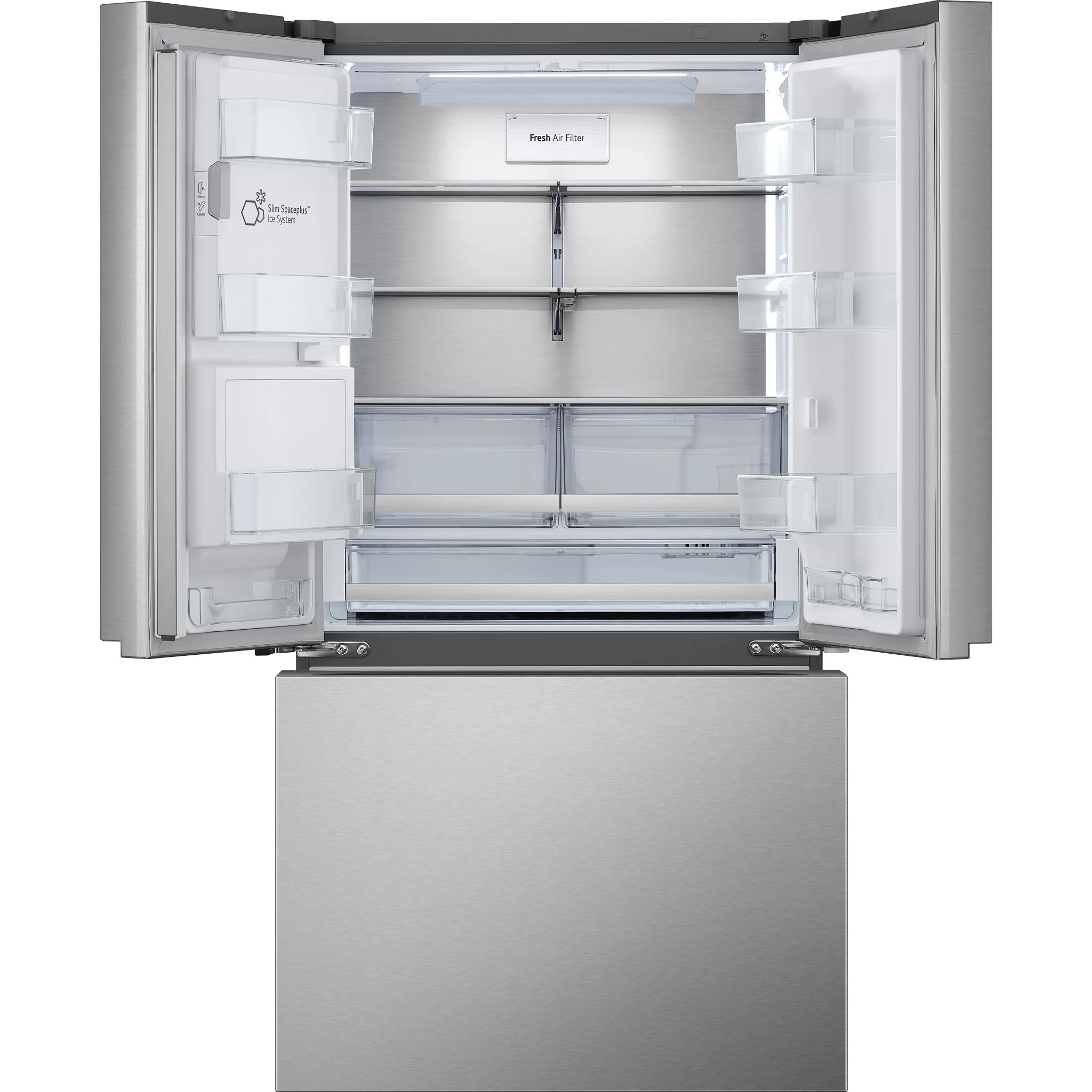 LG 31 cu. ft. Smart Standard-Depth MAX™ French Door Refrigerator with Four Types of Ice - Stainless (LRYXS3106S) - Image 18