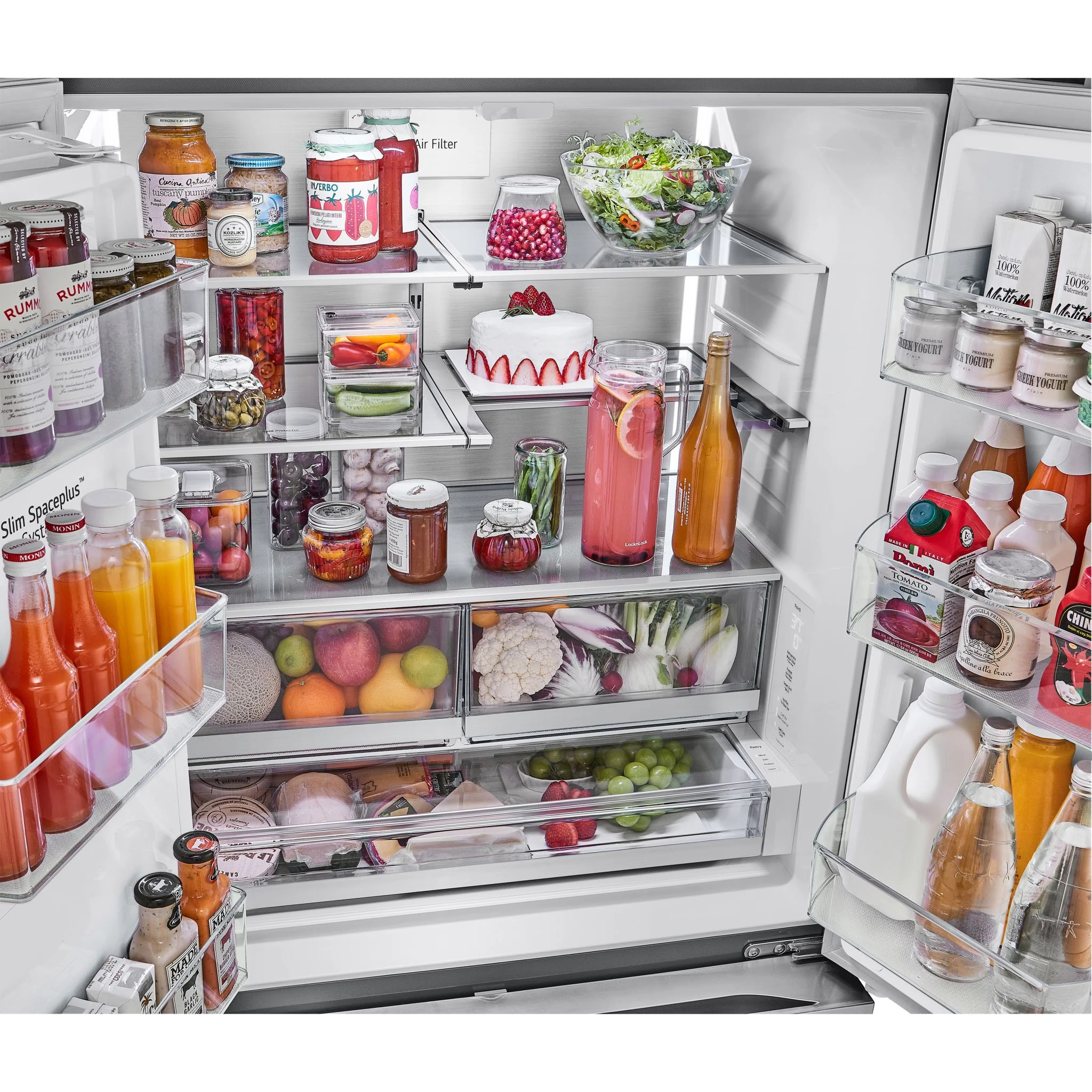 LG 31 cu. ft. Smart Standard-Depth MAX™ French Door Refrigerator with Four Types of Ice - Stainless (LRYXS3106S) - Image 24
