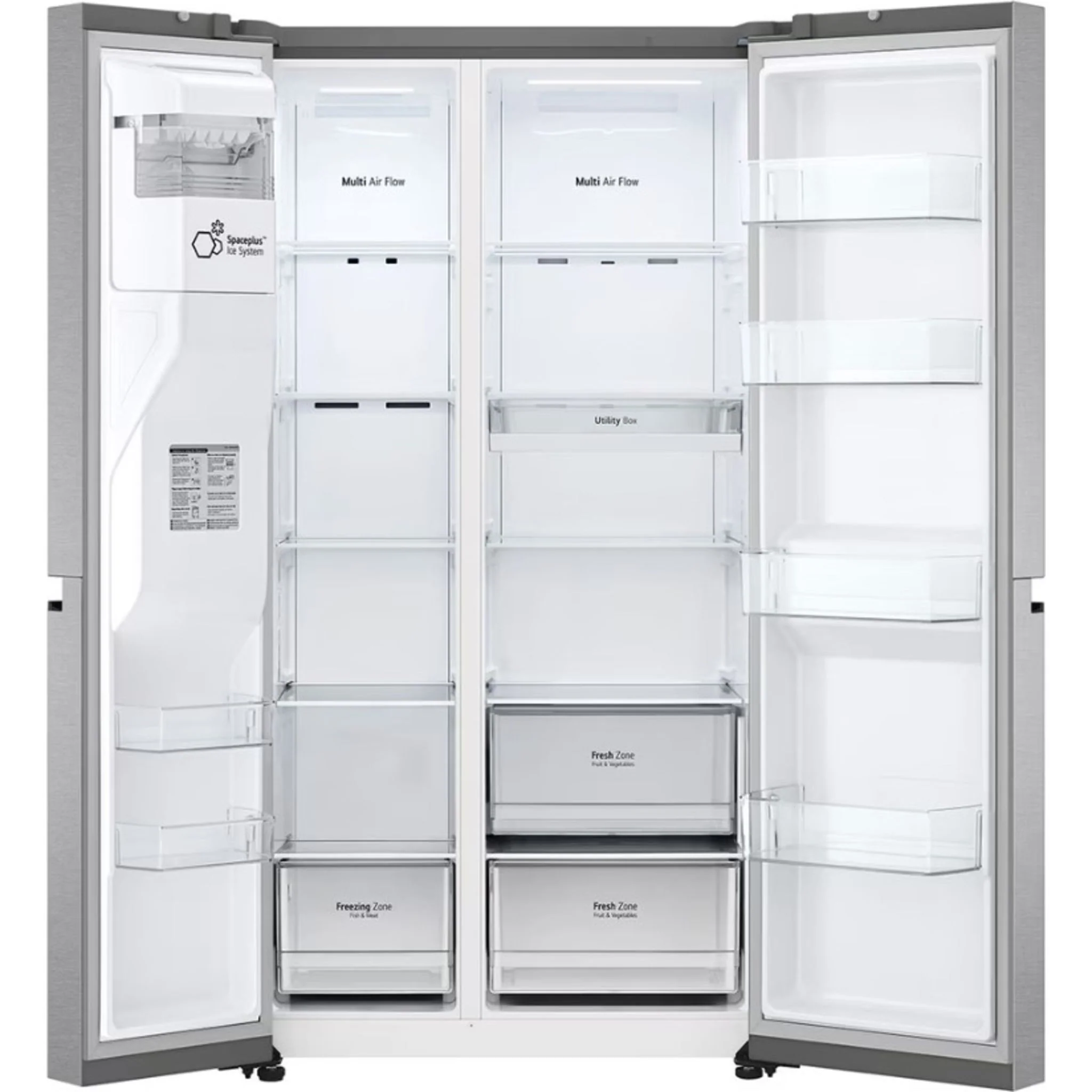 LG French Door Fridge (LS29S3230V) - Metal Sorbet - Image 3