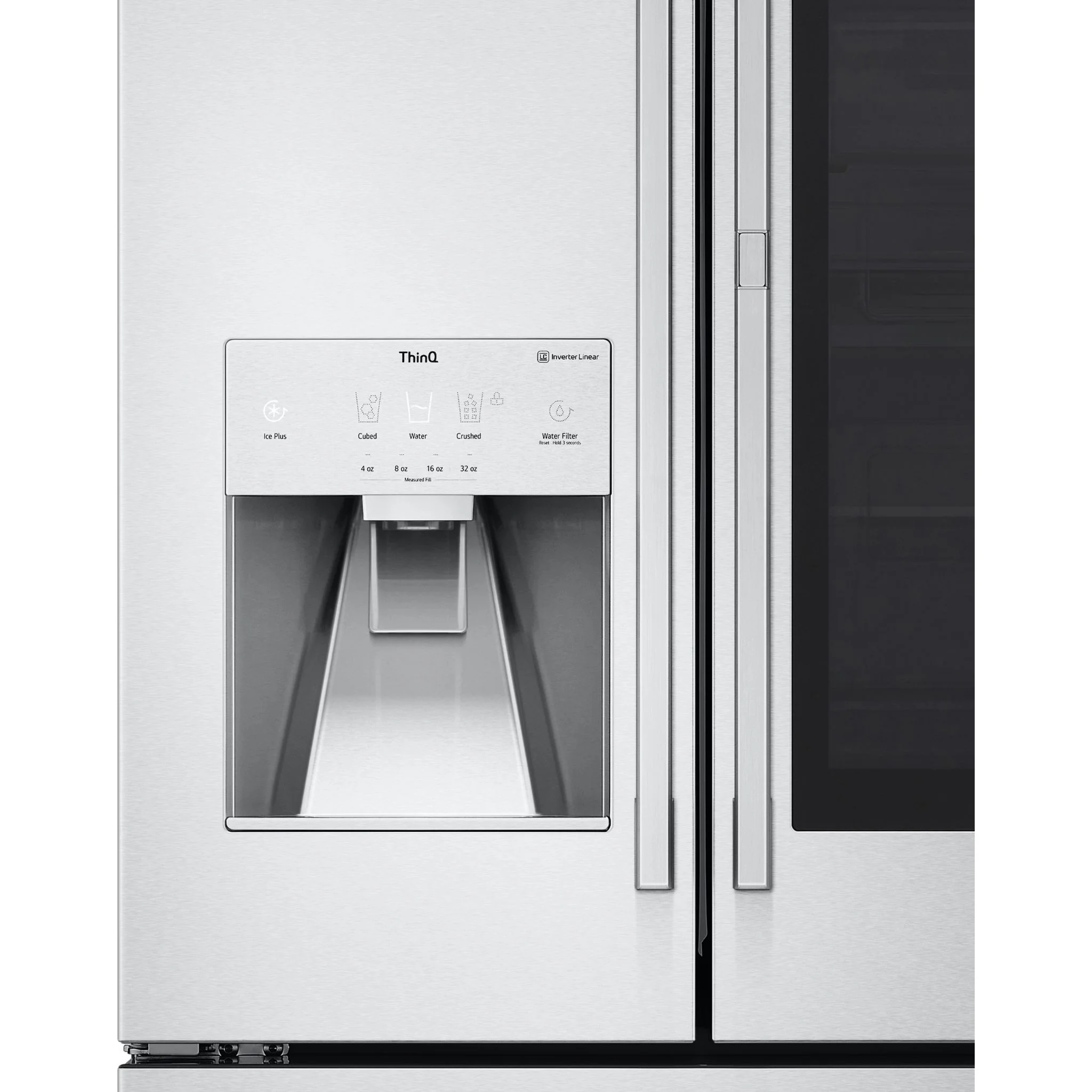 LG STUDIO French Door Fridge (SRFVC2416S) - Stainless Steel - Image 14