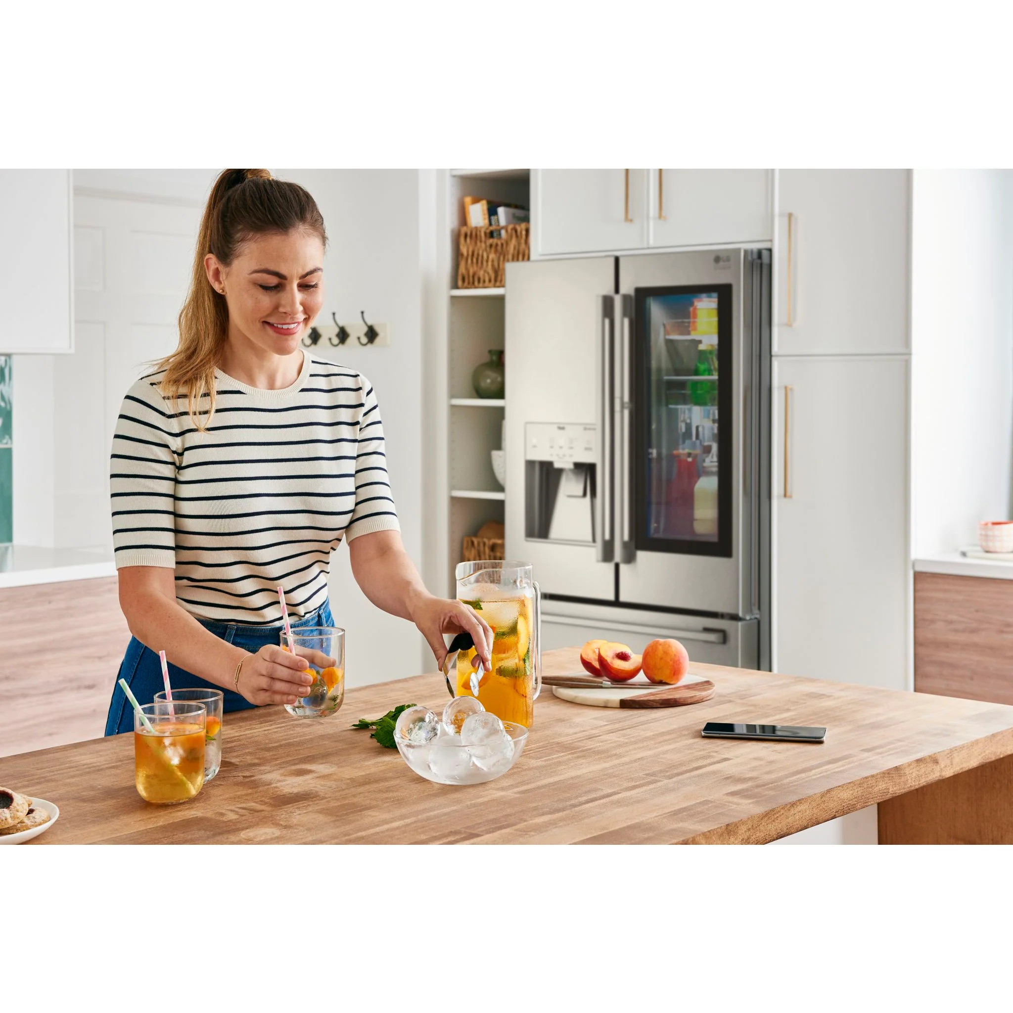 LG STUDIO French Door Fridge (SRFVC2416S) - Stainless Steel - Image 18