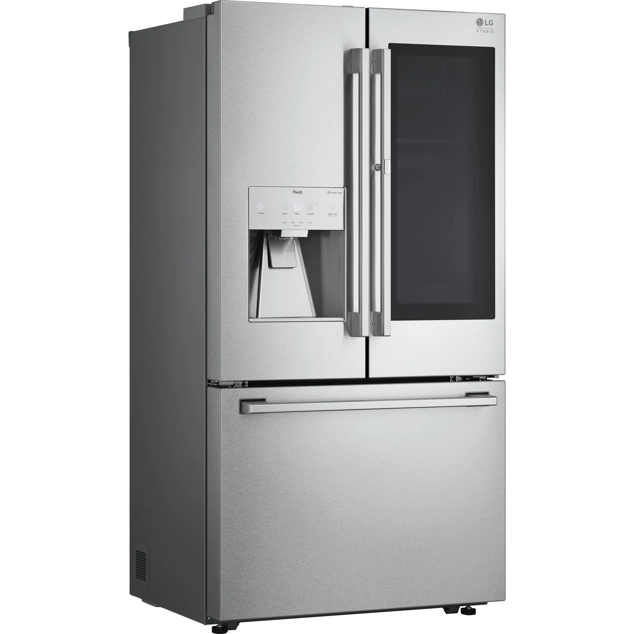 LG STUDIO French Door Fridge (SRFVC2416S) - Stainless Steel - Image 5