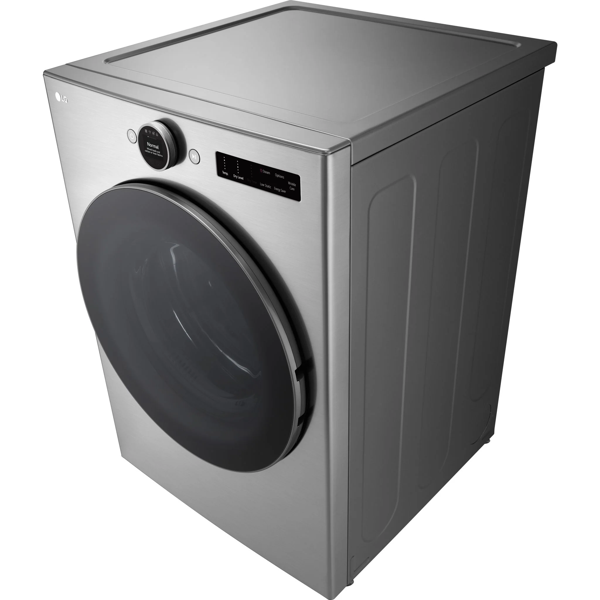LG 7.4 cu. ft. Ultra Large Capacity Smart Front Load Electric ENERGY STAR® Dryer with Sensor Dry & Steam Technology - VCM (DLEX5500V) - Image 4