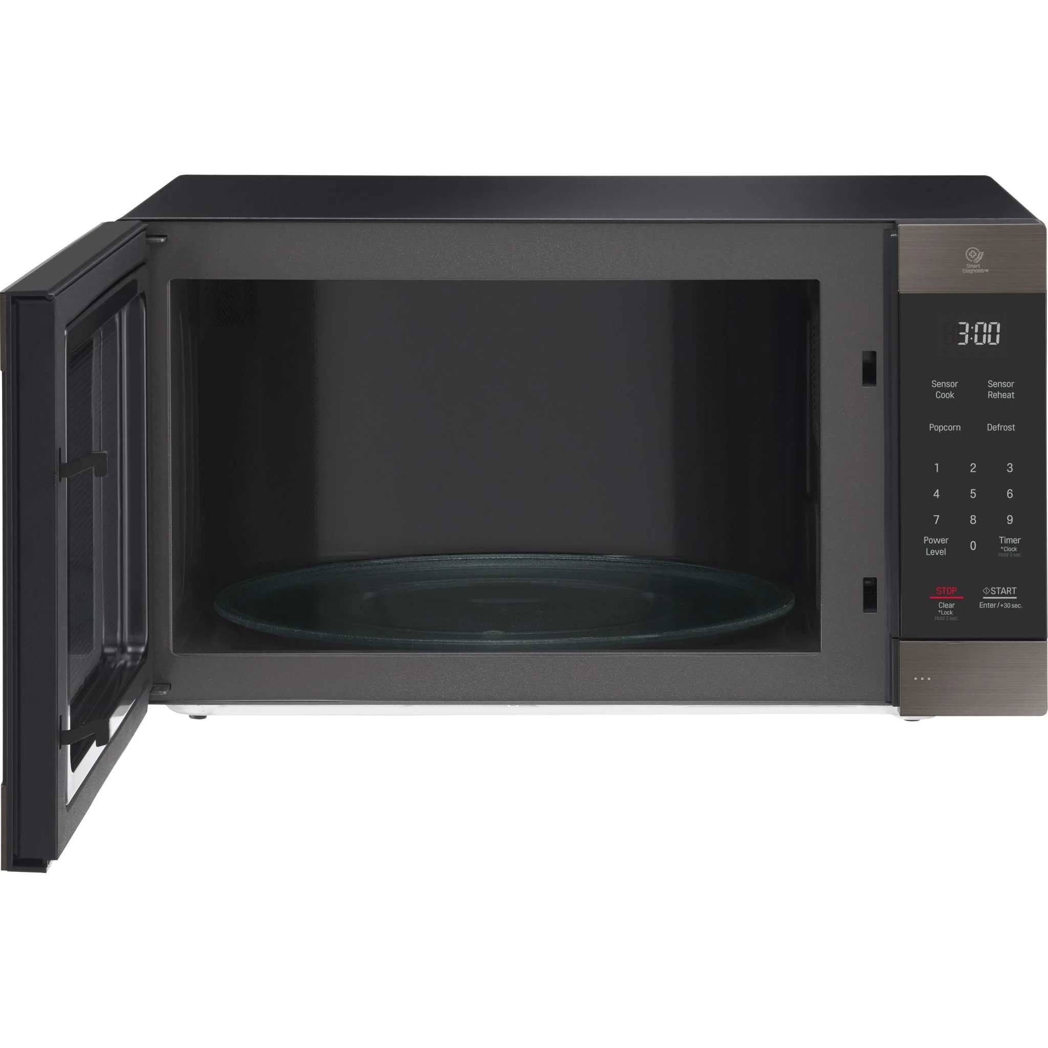LG Microwave (LMC2075BD) - Black Stainless - Image 2