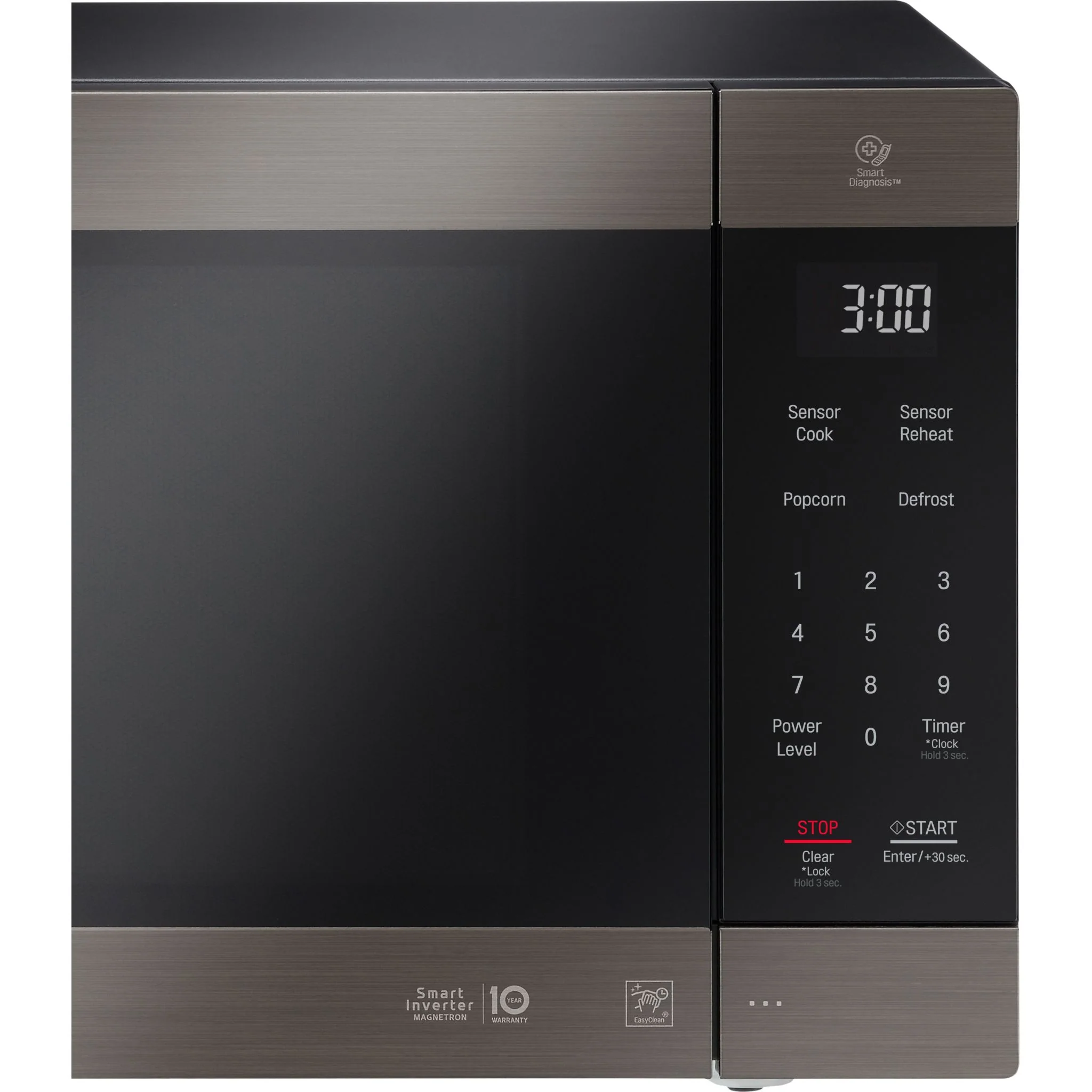 LG Microwave (LMC2075BD) - Black Stainless - Image 3