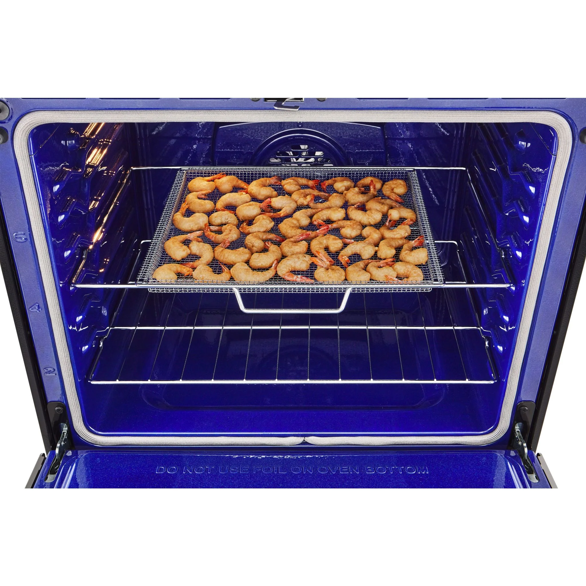 LG 6.3 cu ft. Smart wi-fi Enabled ProBake Convection® InstaView® Electric Slide-In Range with Air Fry - Black Stainless (LSEL6335D) - Image 7