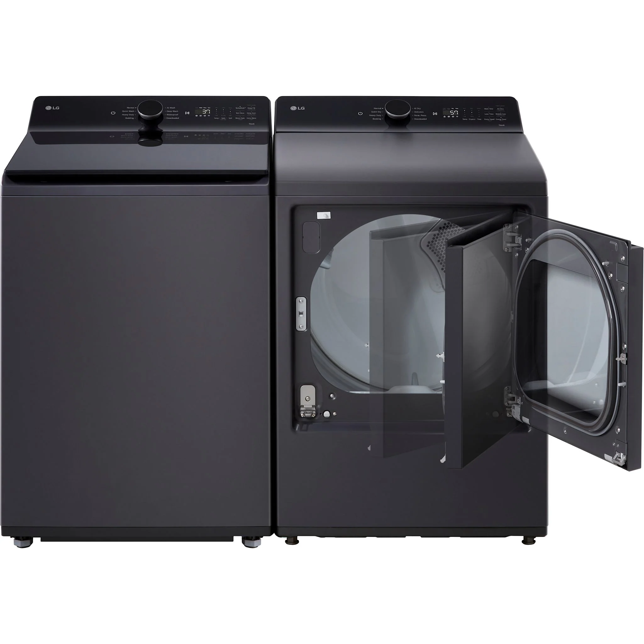LG Top Load Pair (WT8600CB-DLEX8600BE) - Matte Black