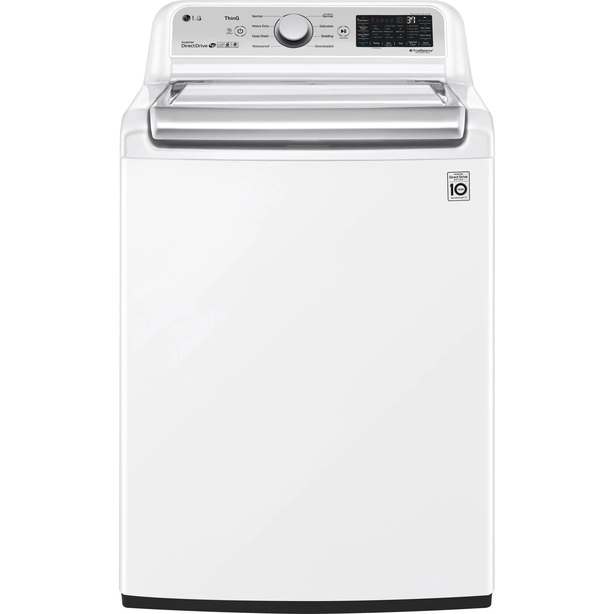 LG Top Load Washer (WT7305CW) - White