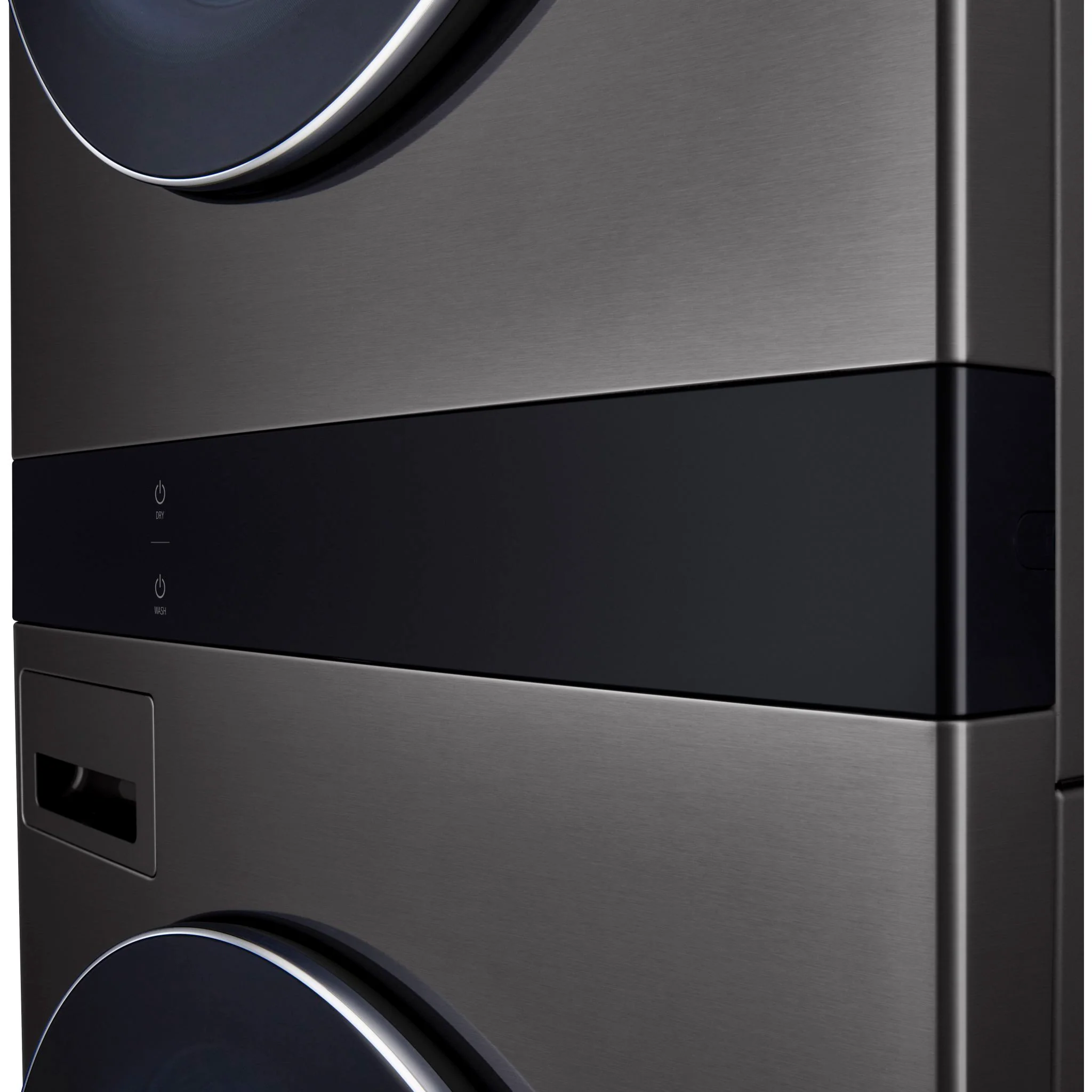 LG Single Unit Front Load LG WashTower® Center Control™ 5.8 cu.ft. Washer & 7.4 cu.ft. Electric Dryer - Black (WKEX300HBA) - Image 23