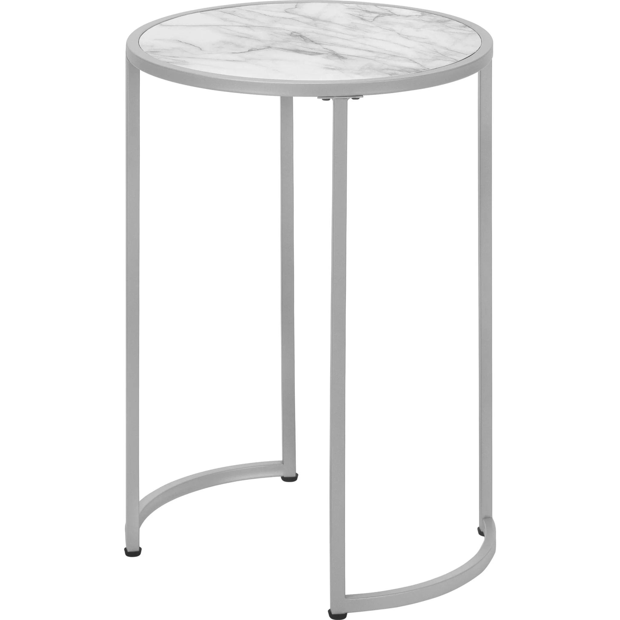 Lia Accent Table - White - Image 4