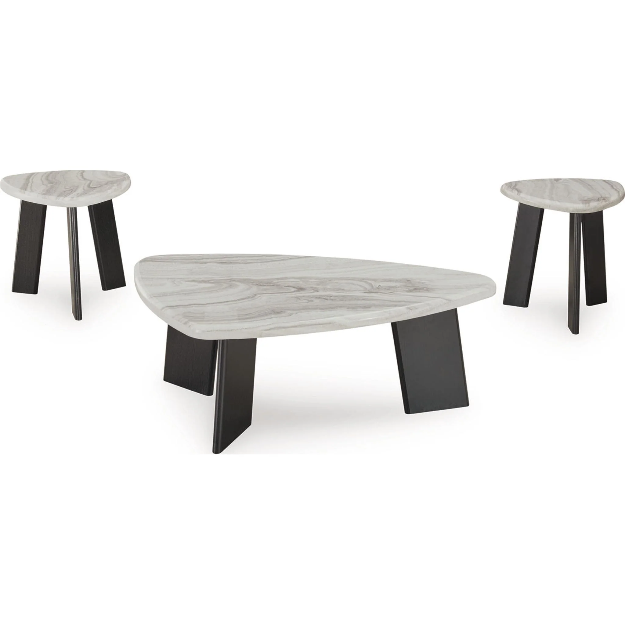 Lilyberg 3 Pack Tables - Gray/Black - Image 4