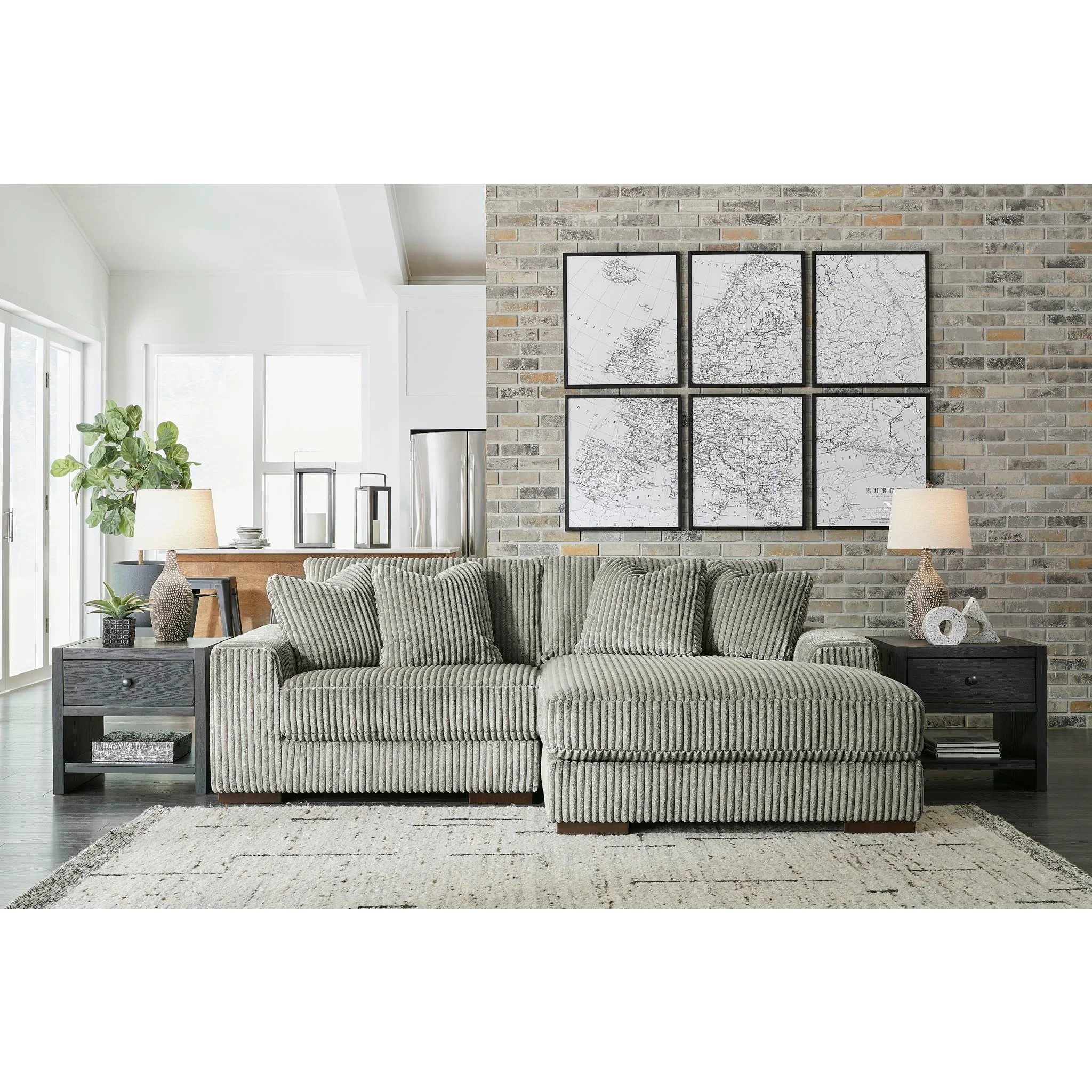 Lindyn 2 Piece Sectional with Chaise - Image 12