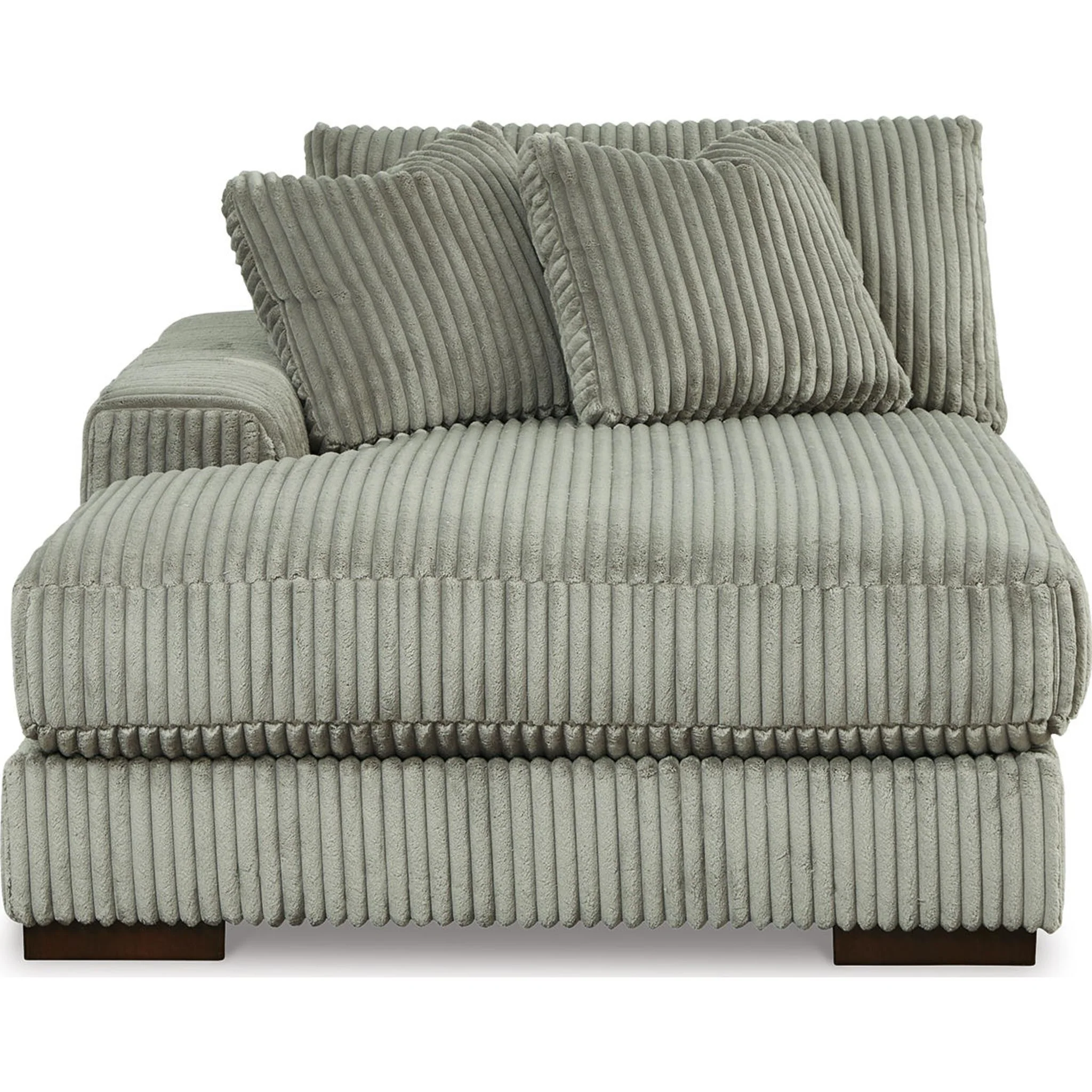 Lindyn 3 Piece Sectional with Chaise - Fog - Image 6