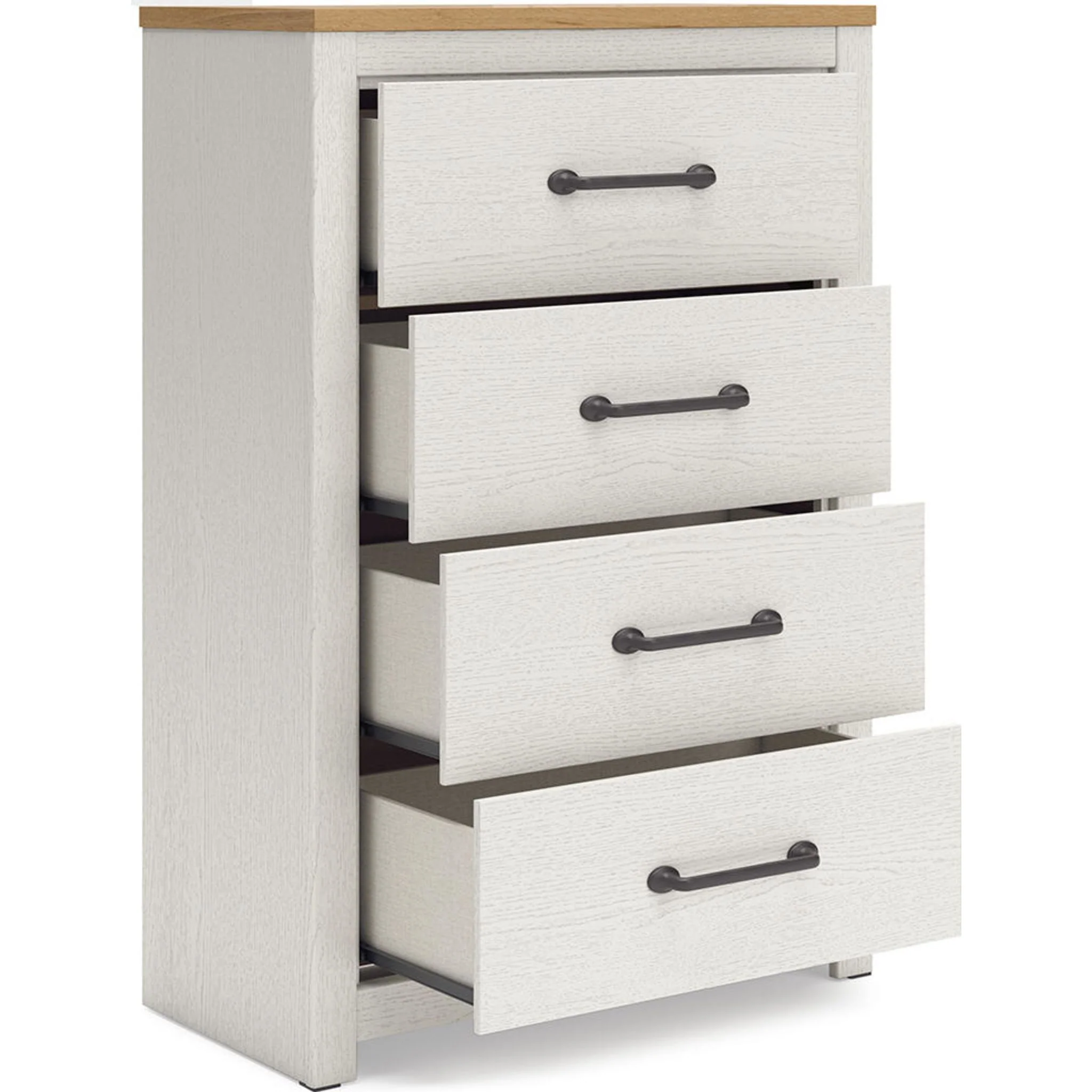Linnocreek Chest - White/Warm Brown - Image 15