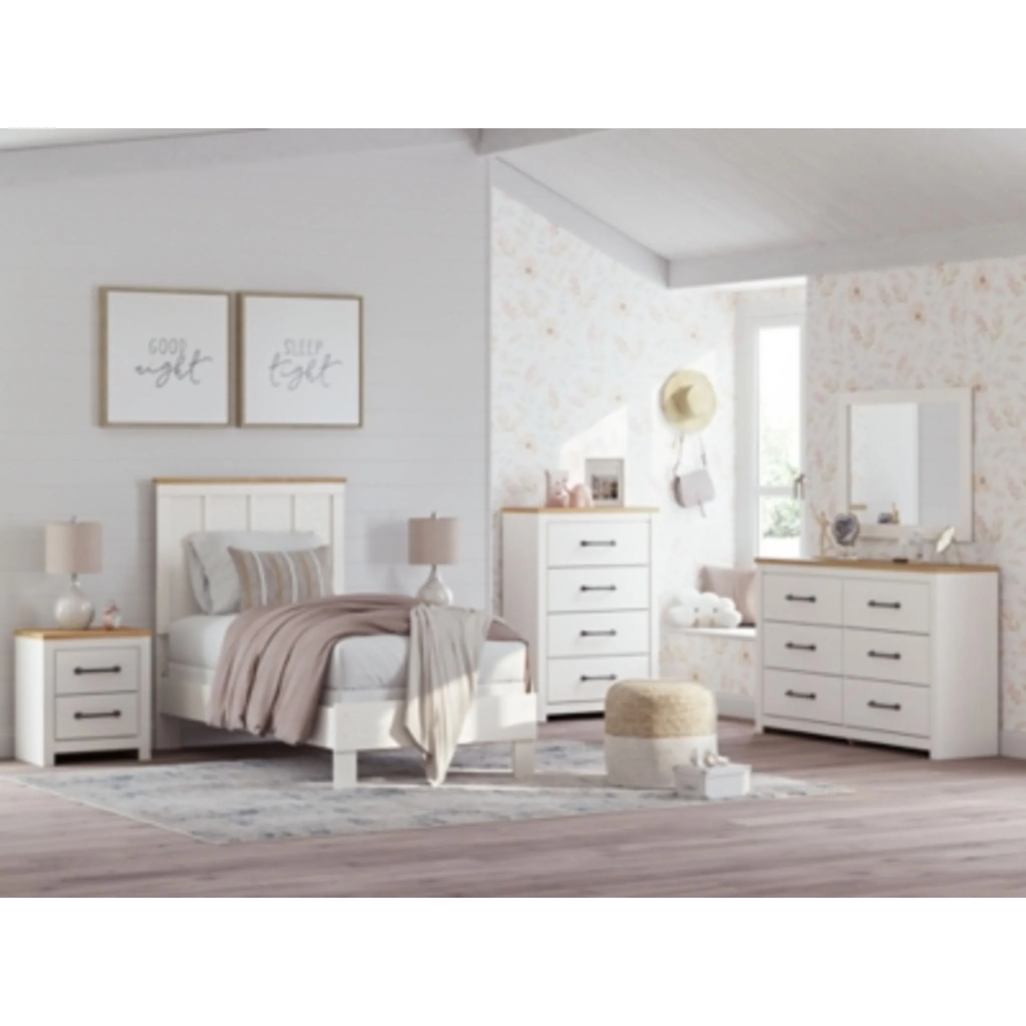Linnocreek Chest - White/Warm Brown - Image 4