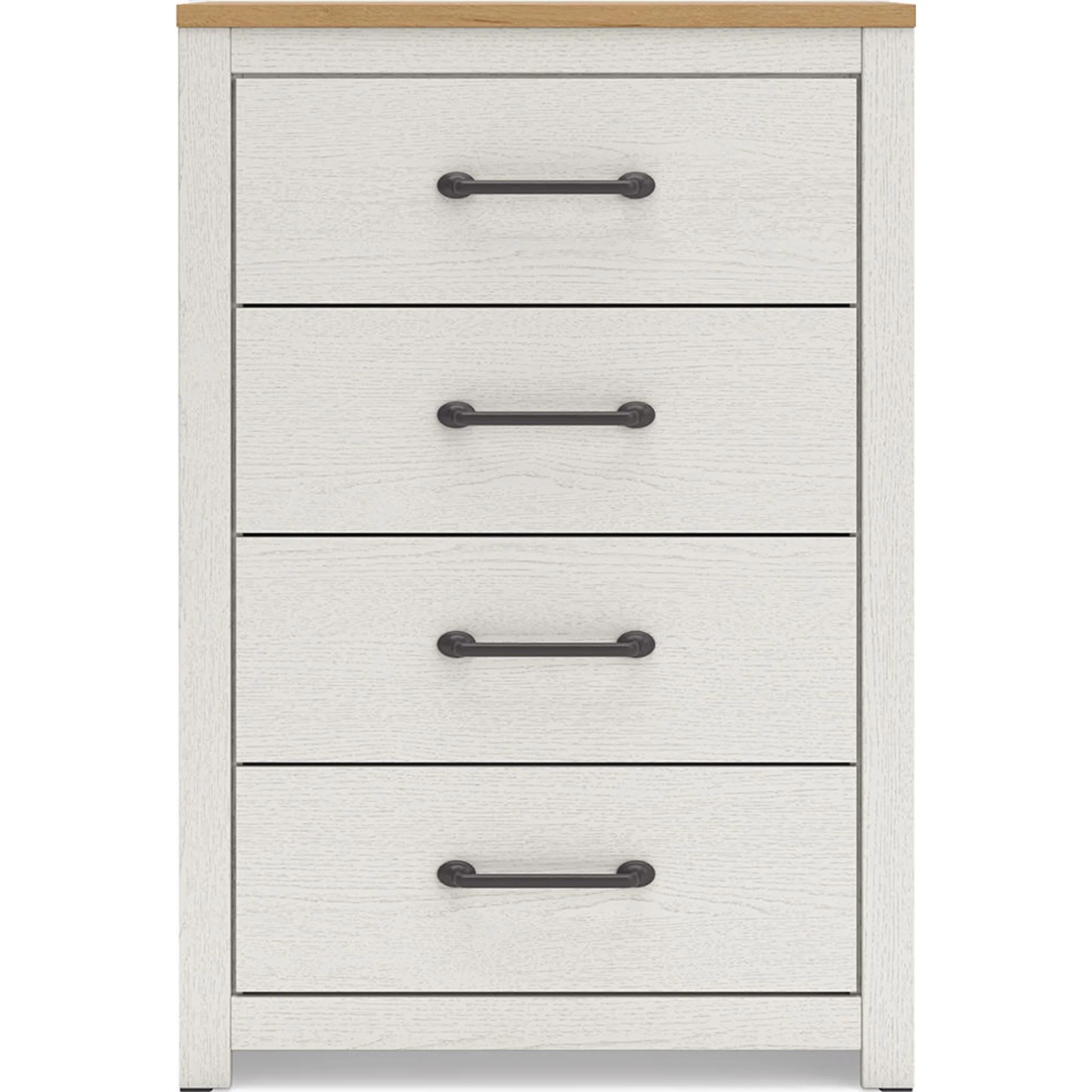 Linnocreek Chest - White/Warm Brown - Image 9
