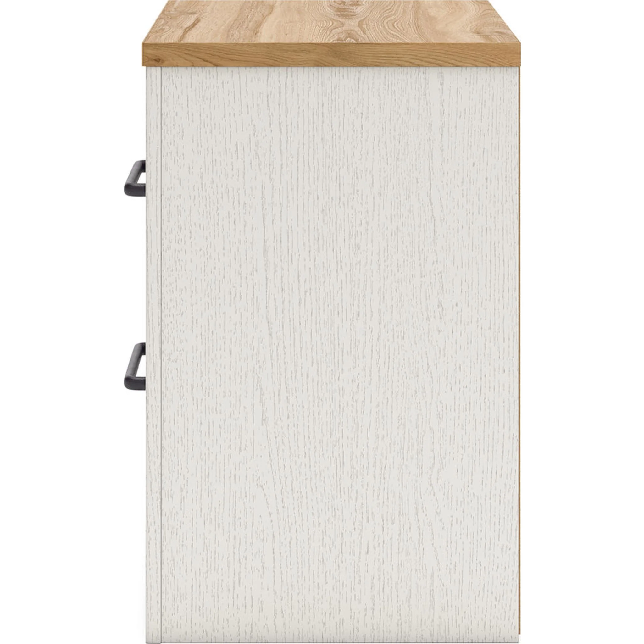Linnocreek Nightstand - White/Warm Brown - Image 9