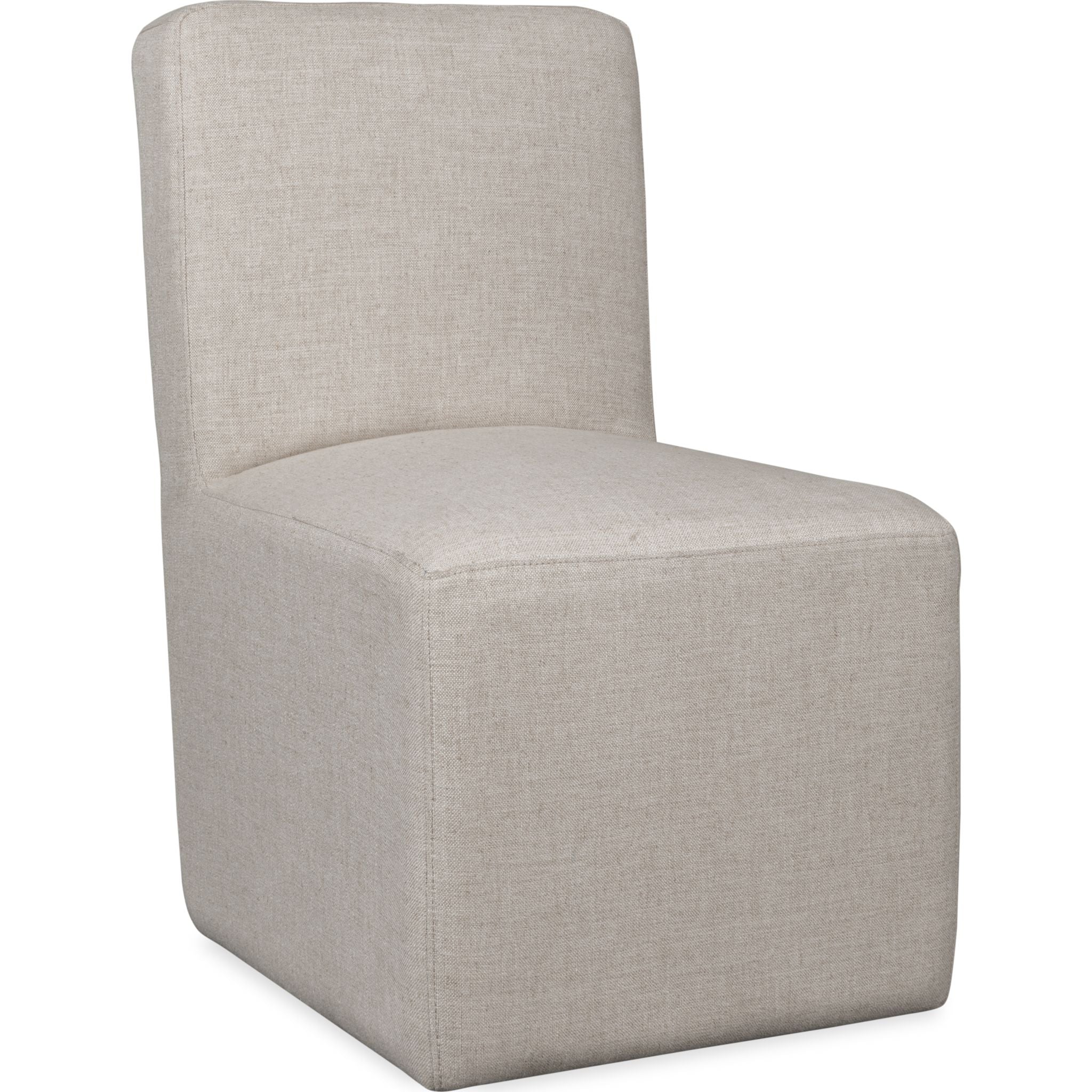 Liv Upholstered Side Chair - Natural Linen - (QHTP64A)