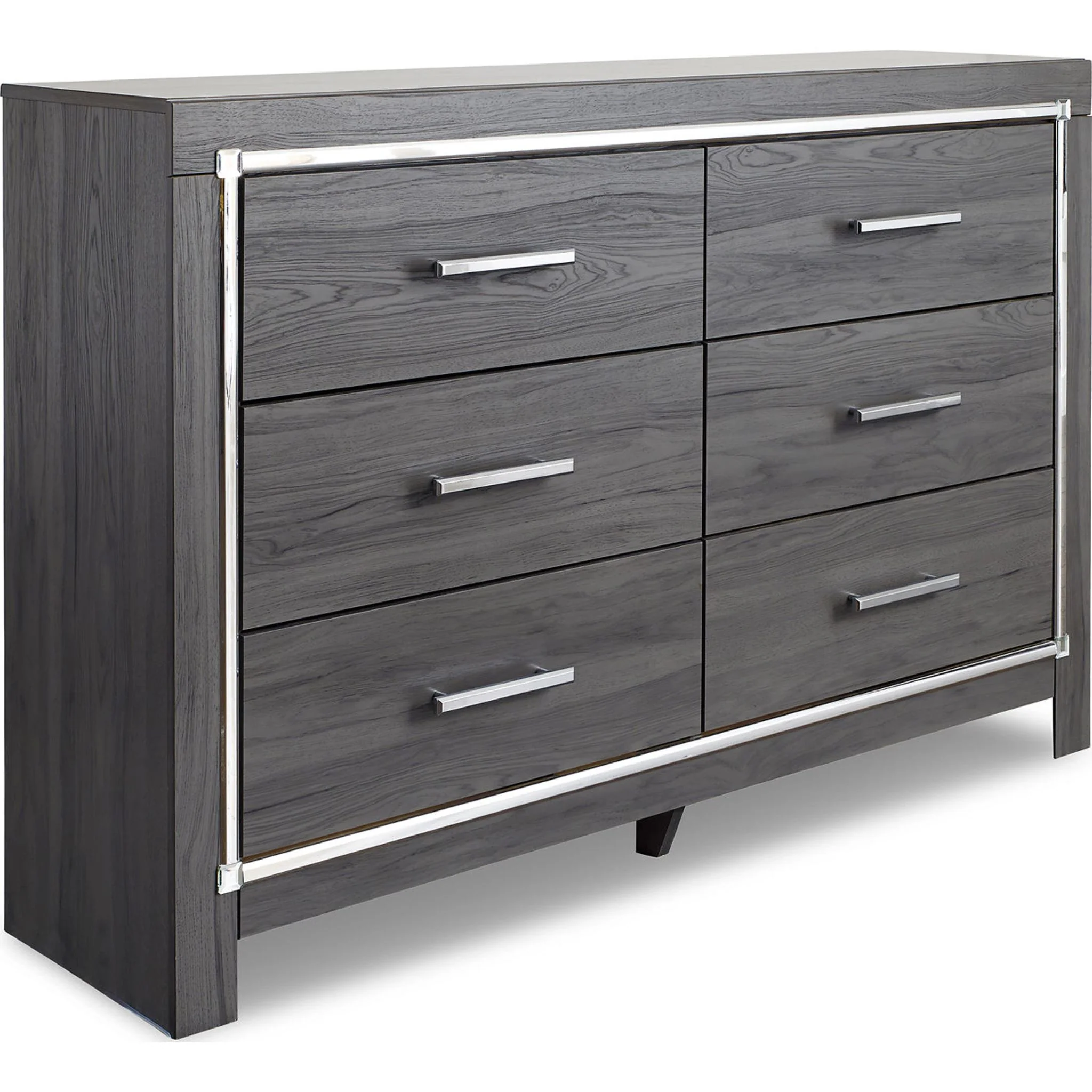 Lodanna Dresser and Mirror - Gray - Image 14
