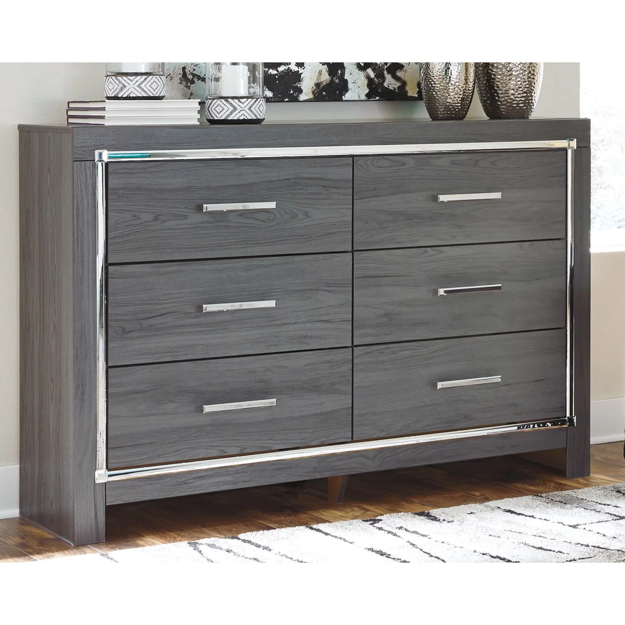 Lodanna Dresser - Gray - Image 20