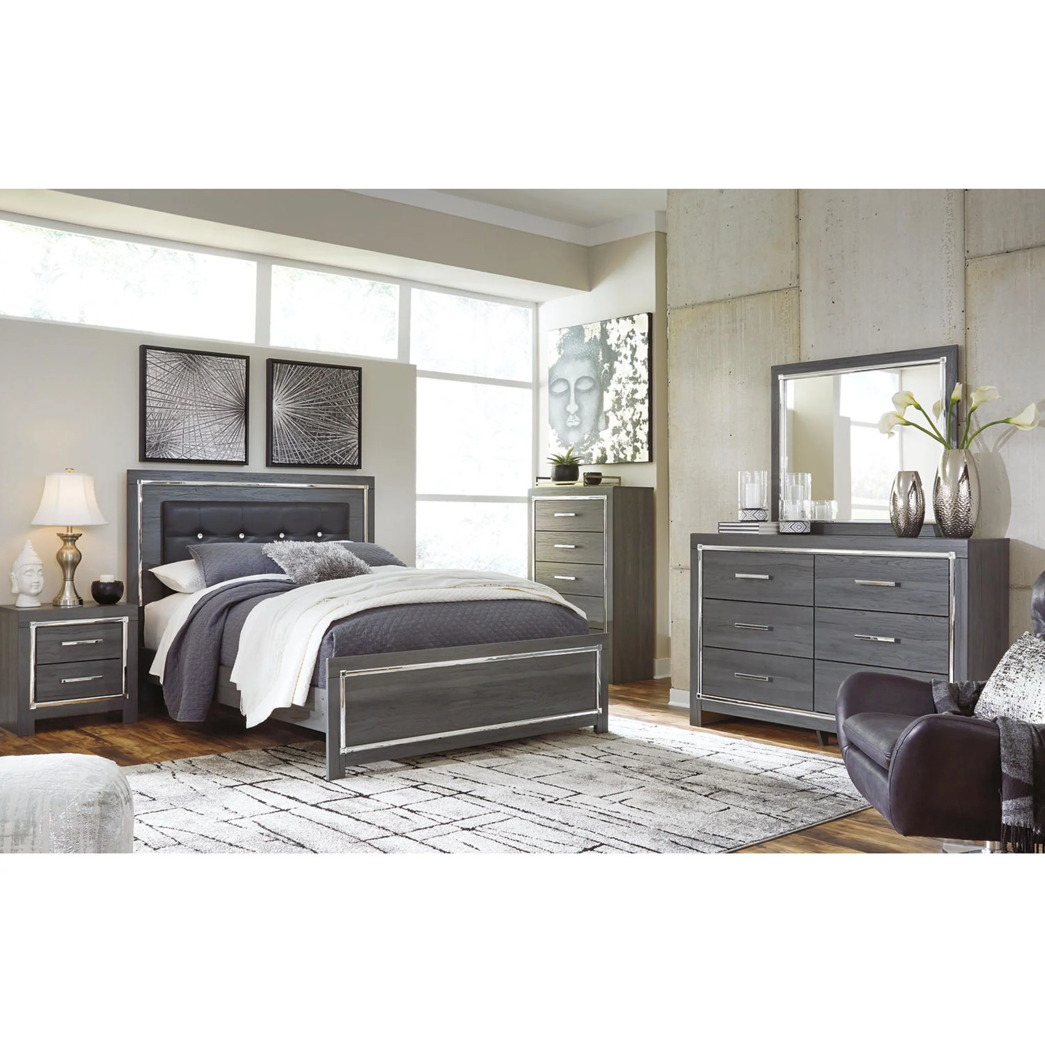 Lodanna Dresser - Gray - Image 21