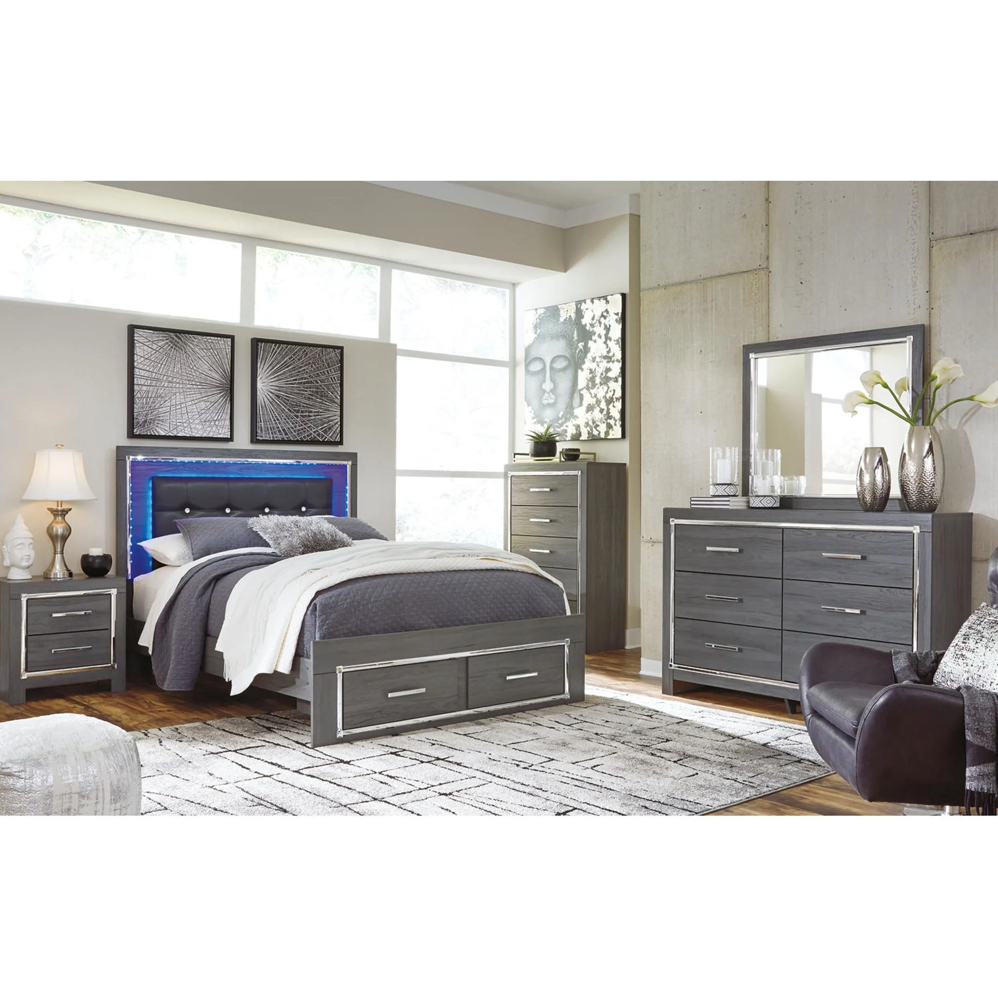 Lodanna Dresser - Gray - Image 24