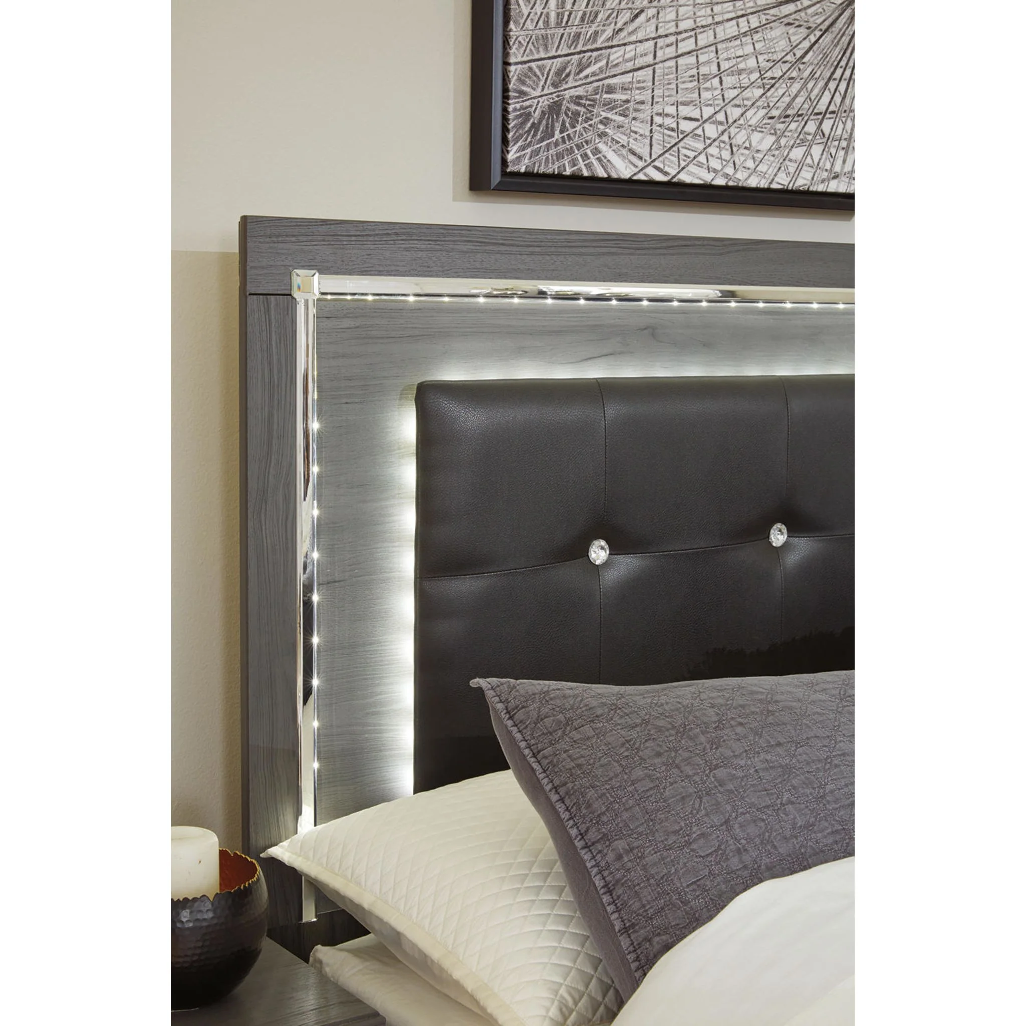 Lodanna Full Panel Bed - Gray - Image 22