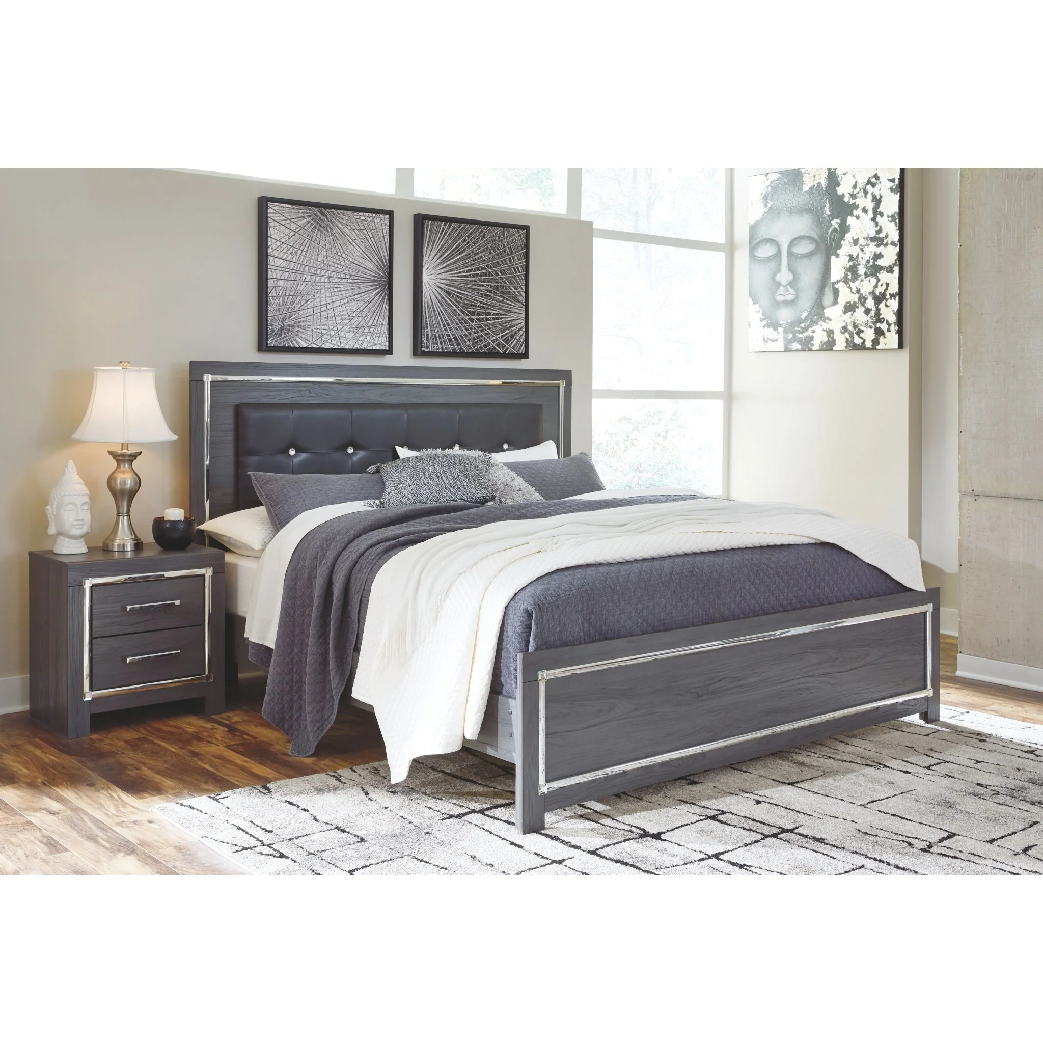 Lodanna Platform Bed - Gray - Image 27