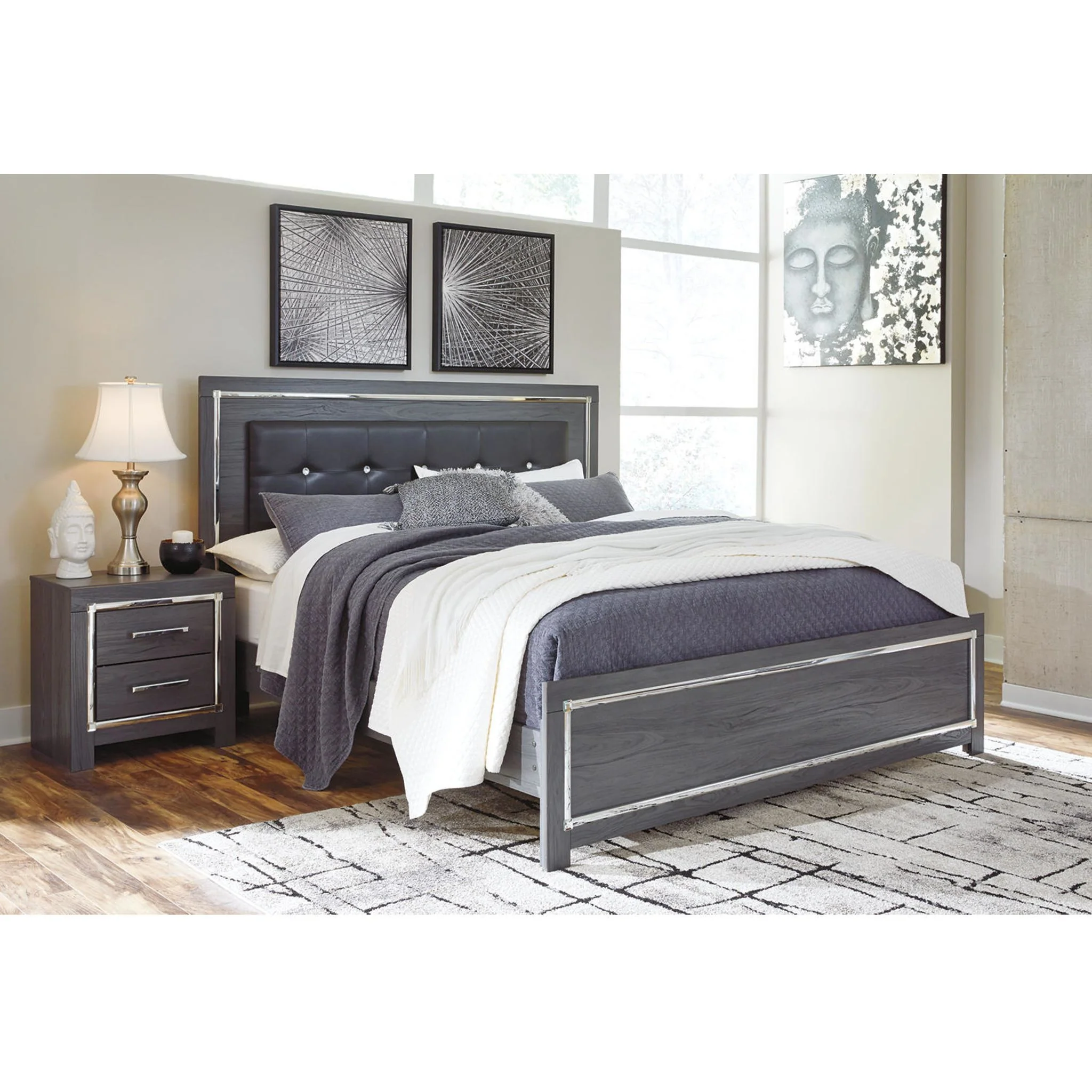 Lodanna Platform Bed - Gray - Image 38