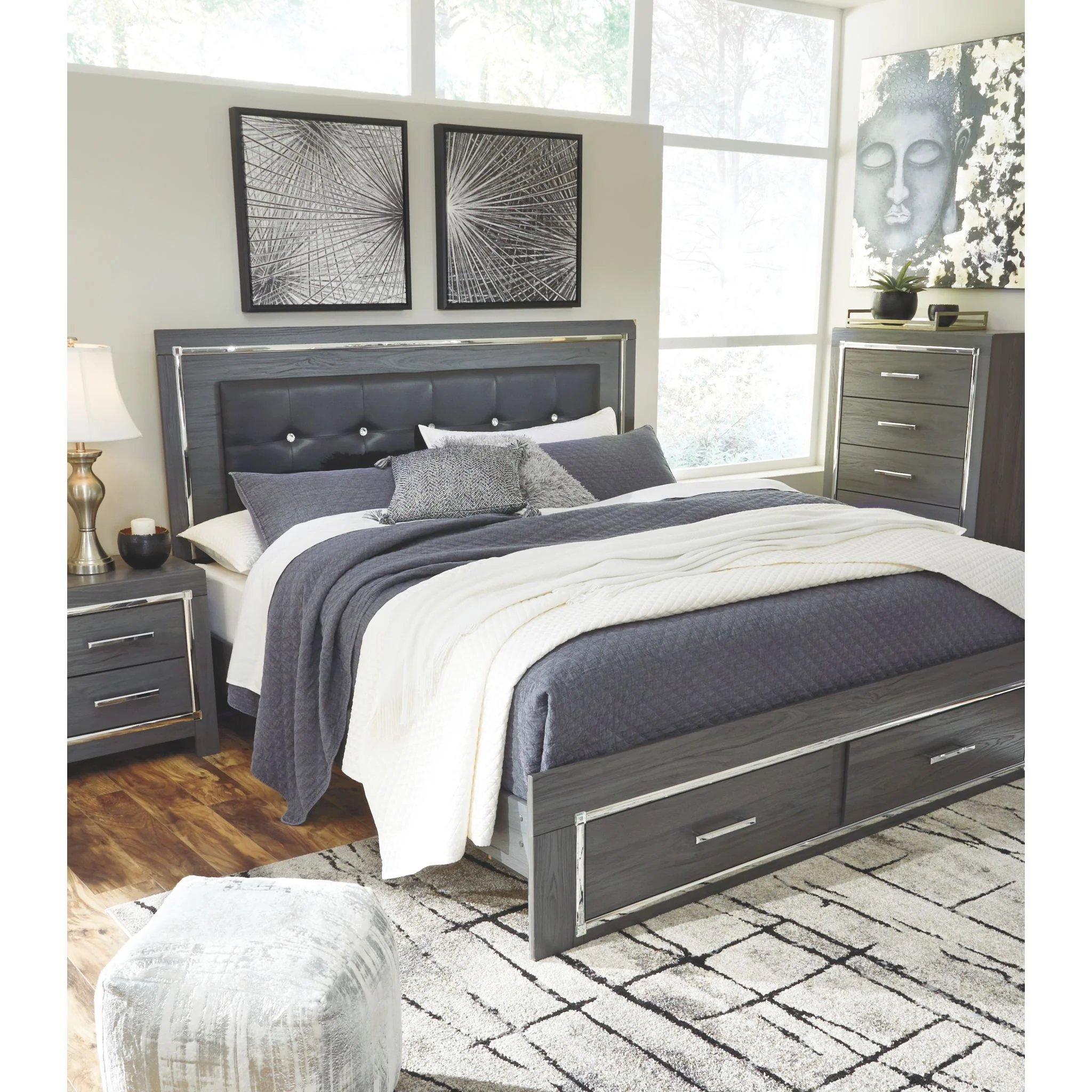 Lodanna Storage Panel Bed - Gray - Image 30