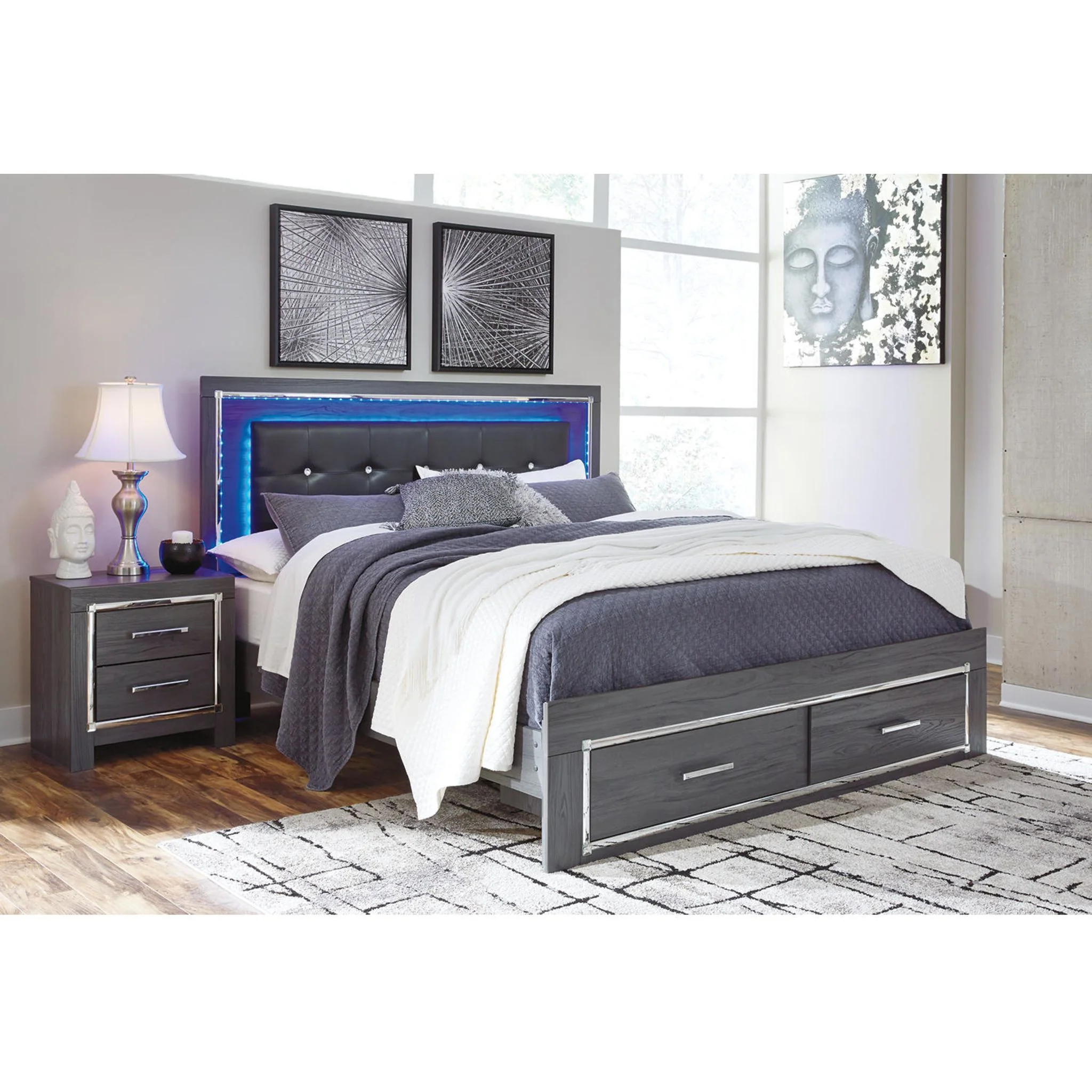 Lodanna Storage Panel Bed - Gray - Image 60
