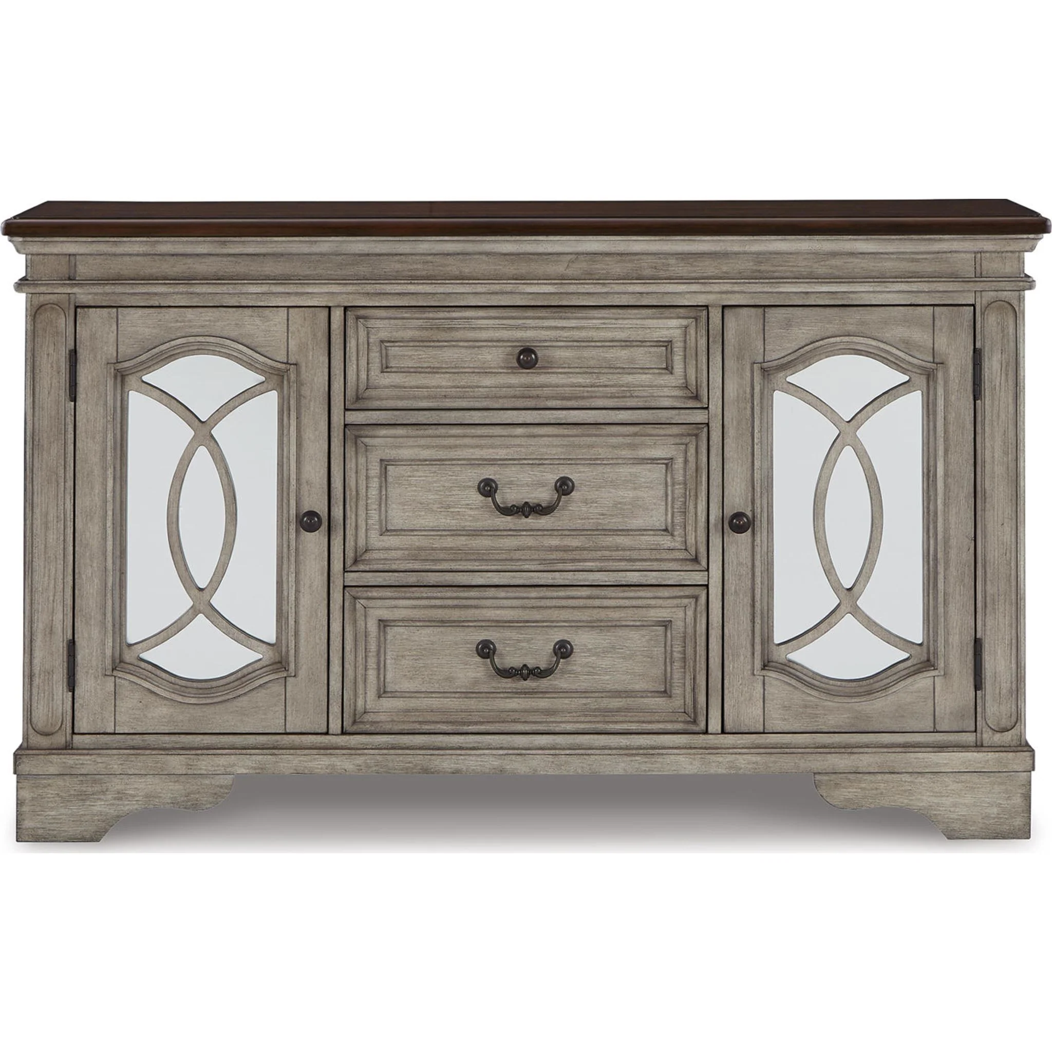 Lodenbay Dining Server - Two-tone - (D751-60)