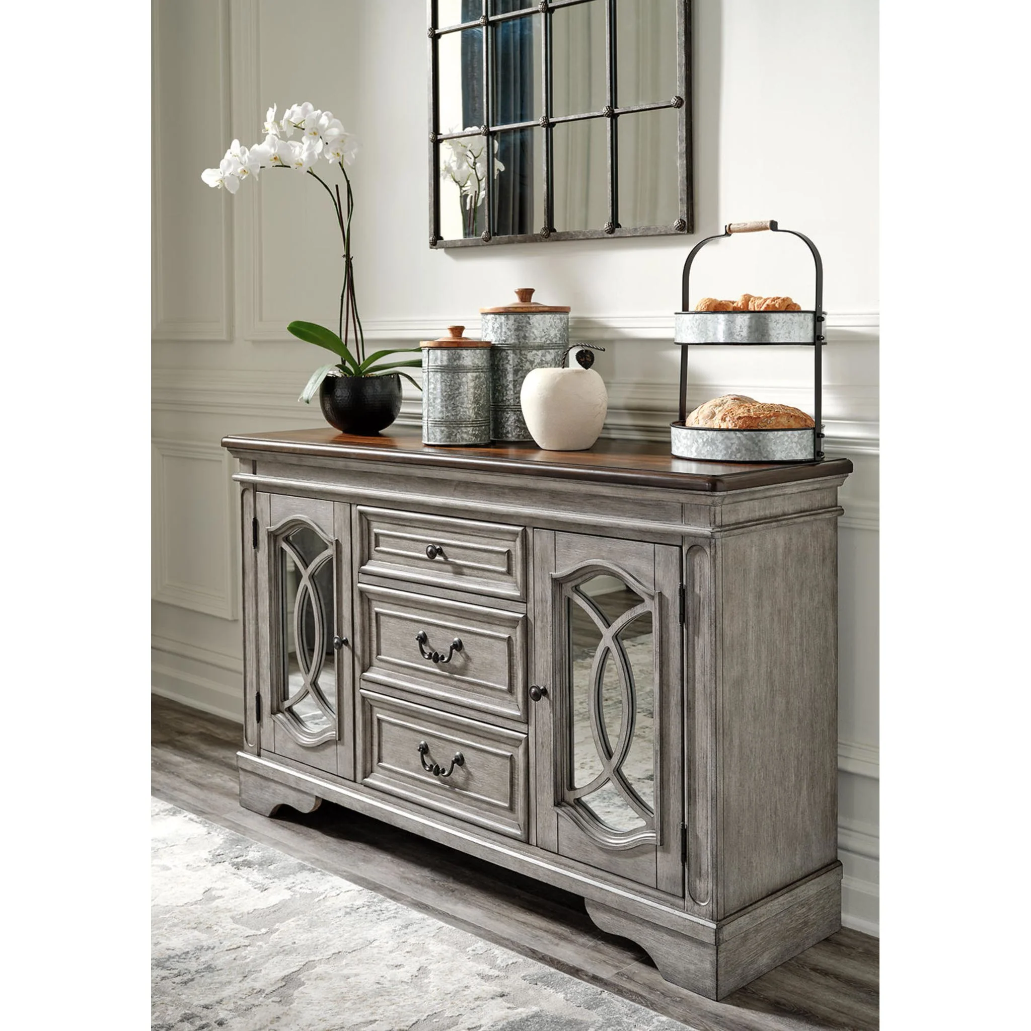 Lodenbay Dining Server - Two-tone - (D751-60) - Image 2