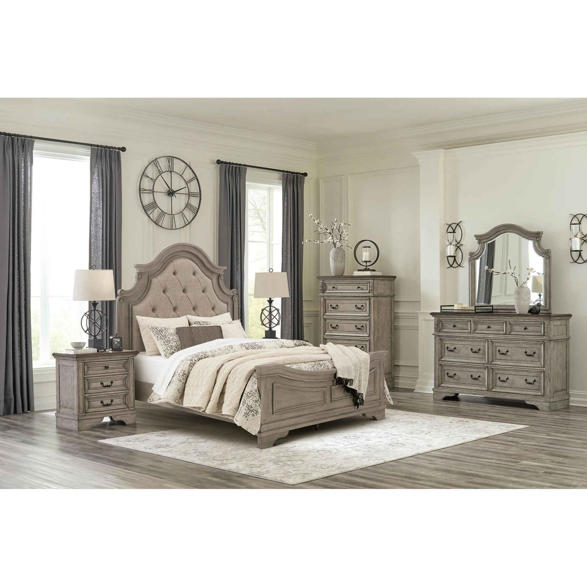 Lodenbay Queen Panel Bed - Antique Gray - Image 13