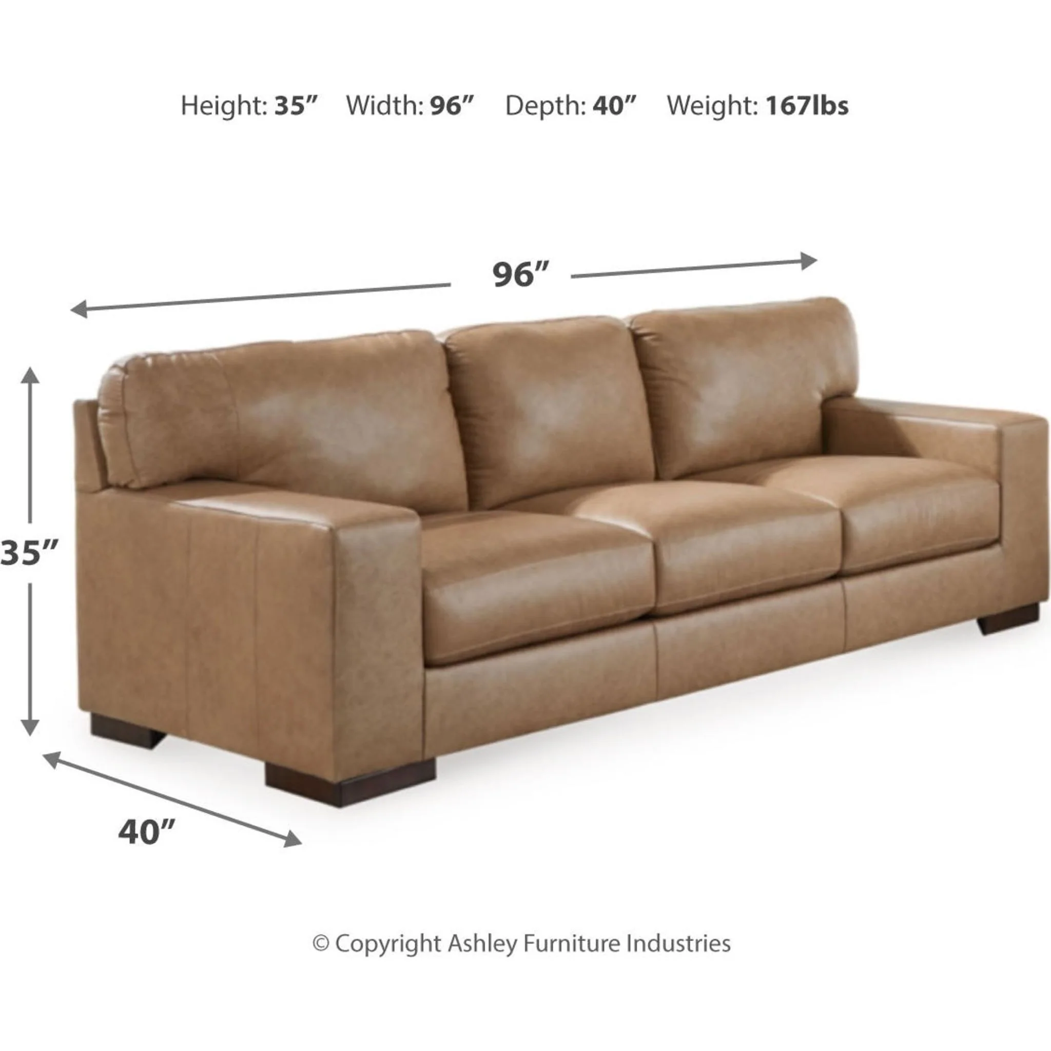 Lombardia Sofa - Tumbleweed - Image 12