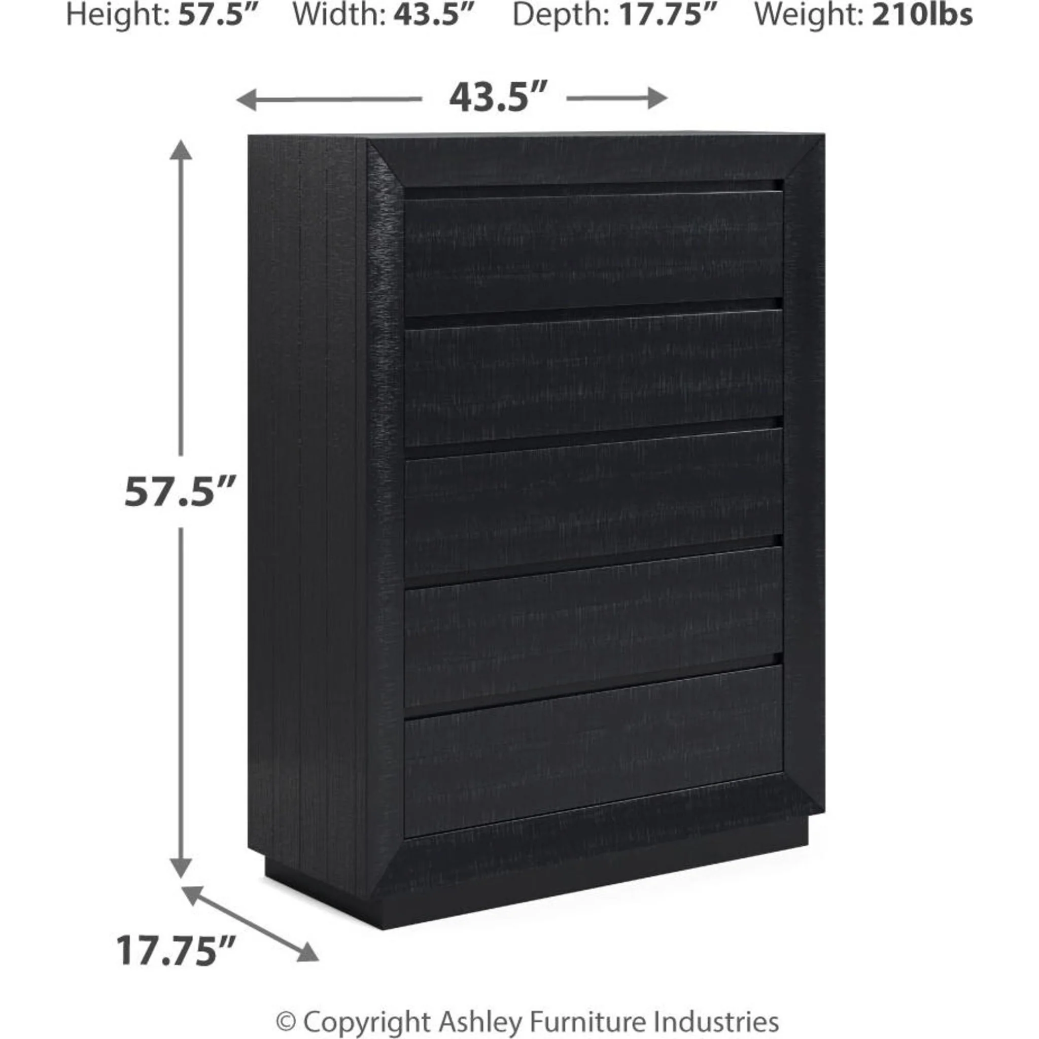 Londer Chest - Black - Image 15