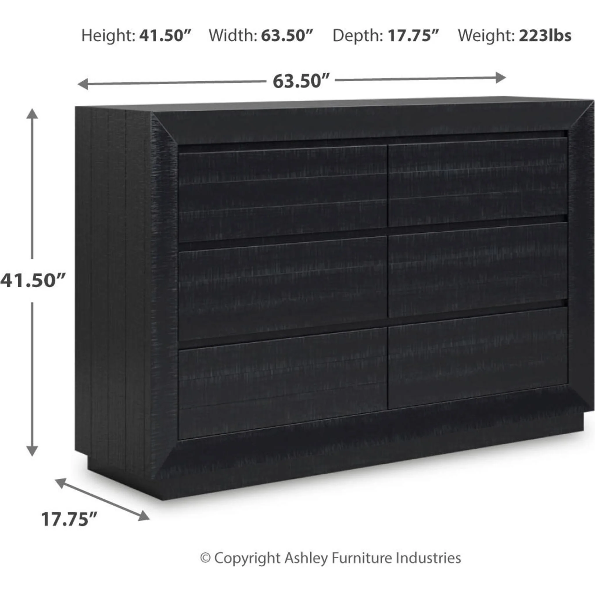 Londer Dresser - Black - Image 15