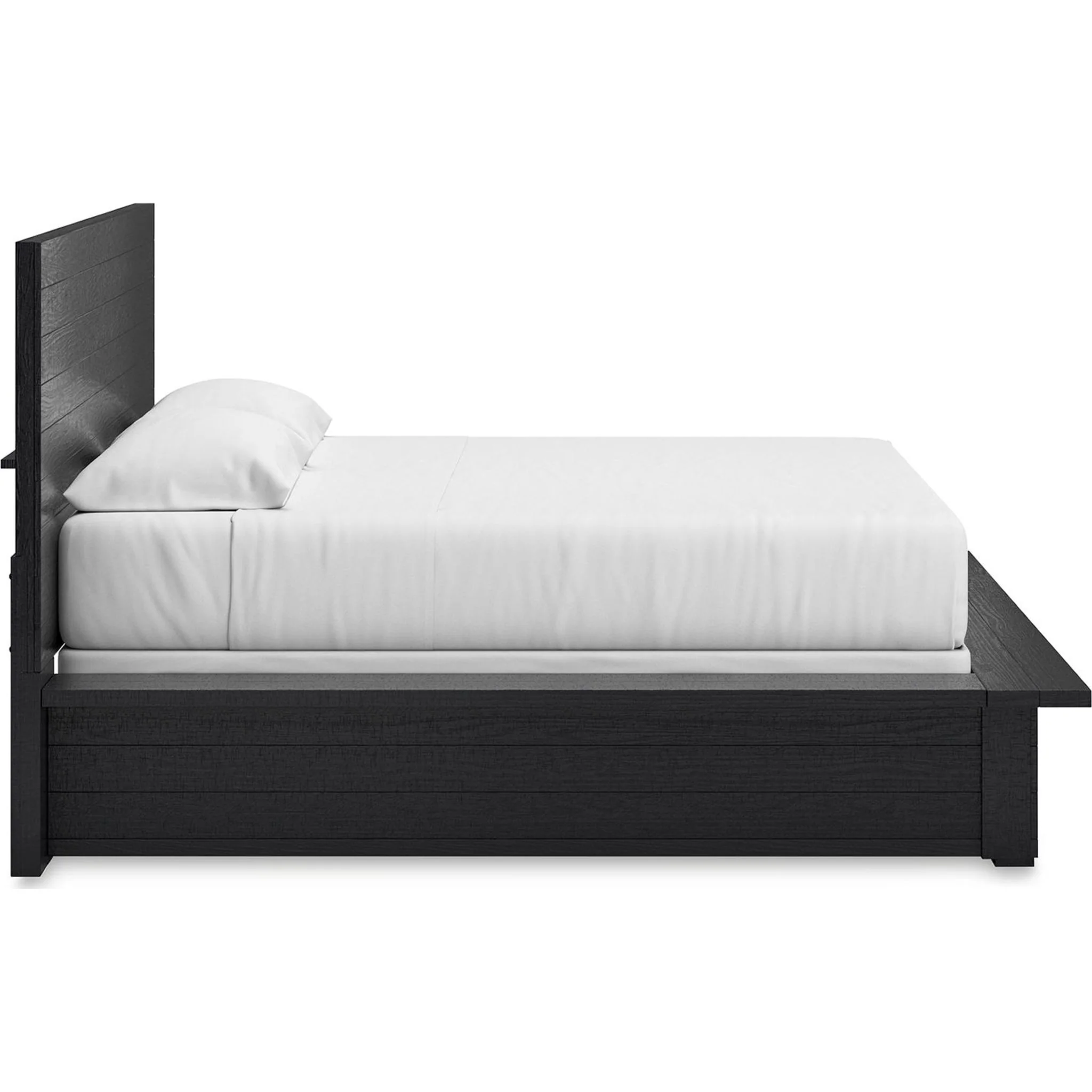 Londer King Panel Bed - Black - Image 16