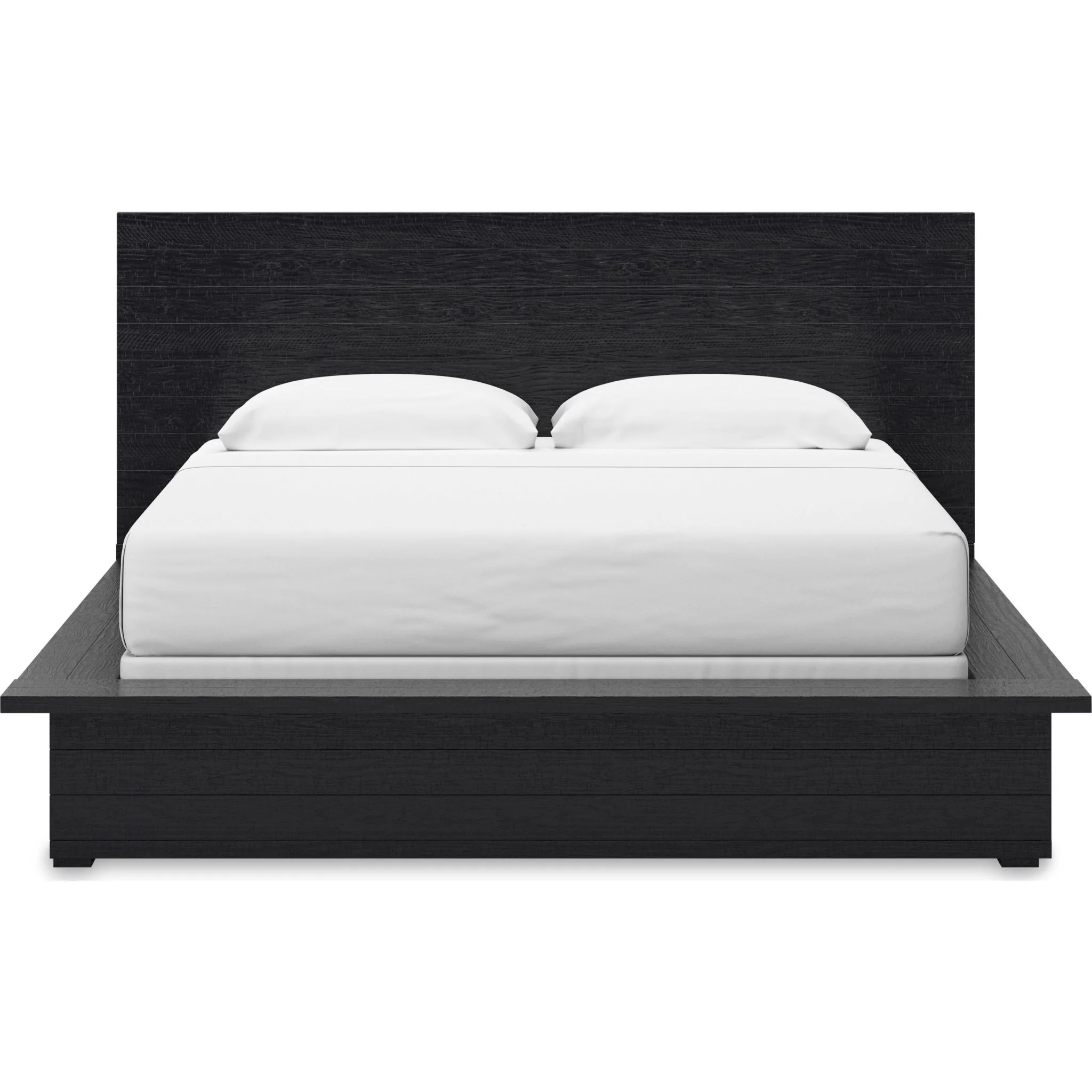 Londer King Panel Bed - Black - Image 3