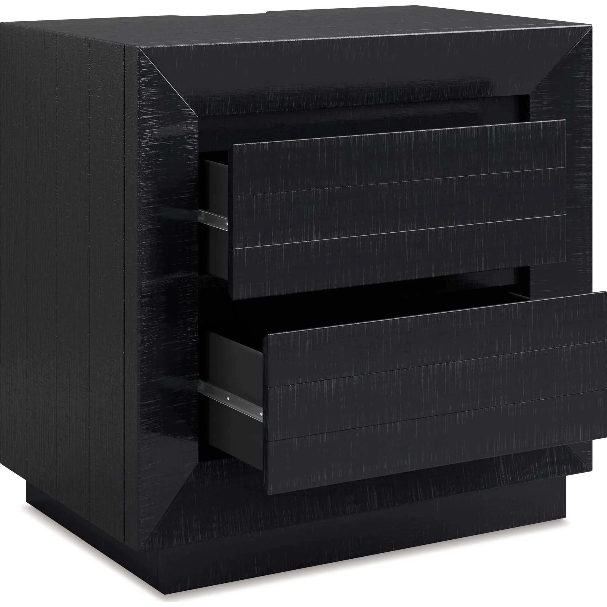 Londer Nightstand - Black - Image 2