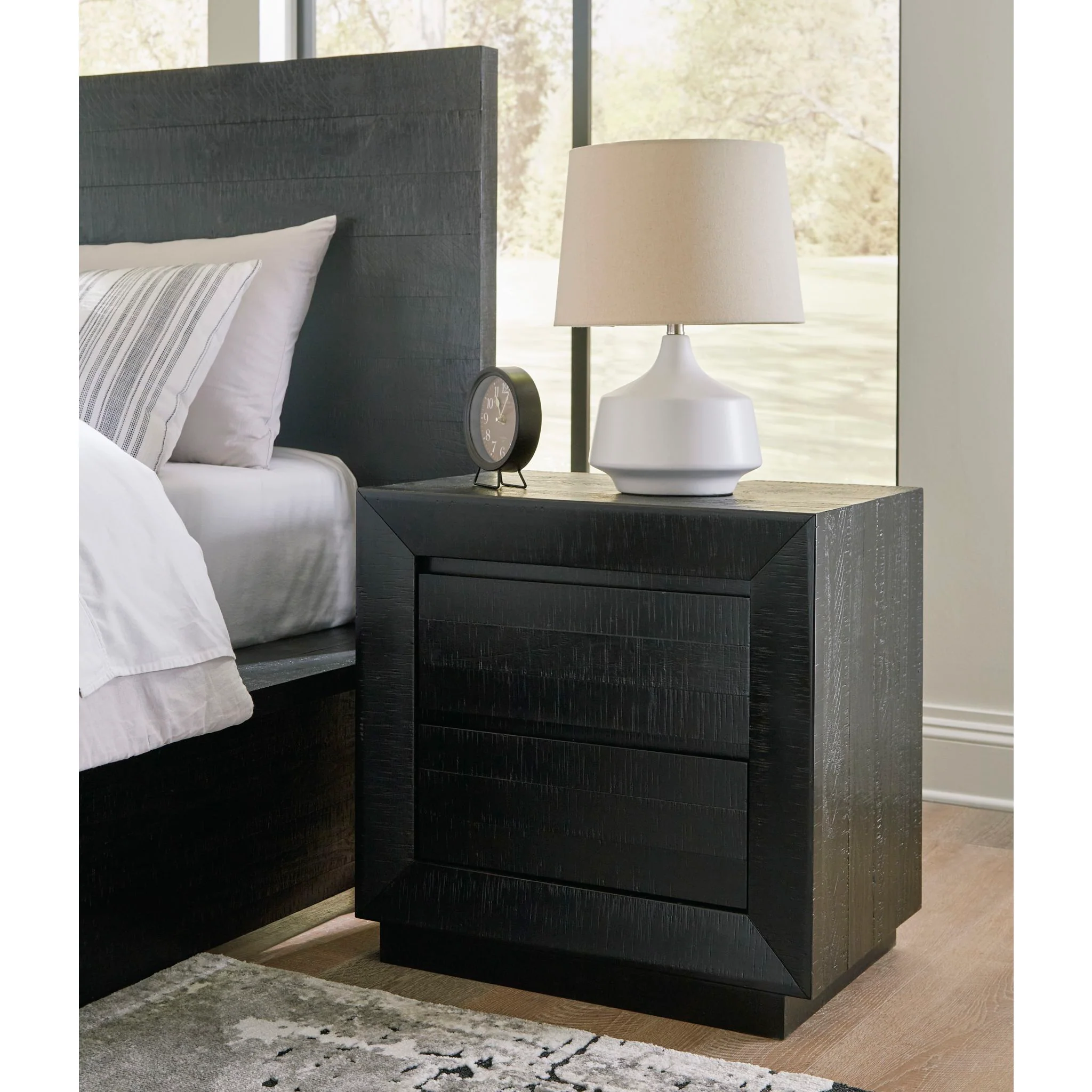 Londer Nightstand - Black - Image 6