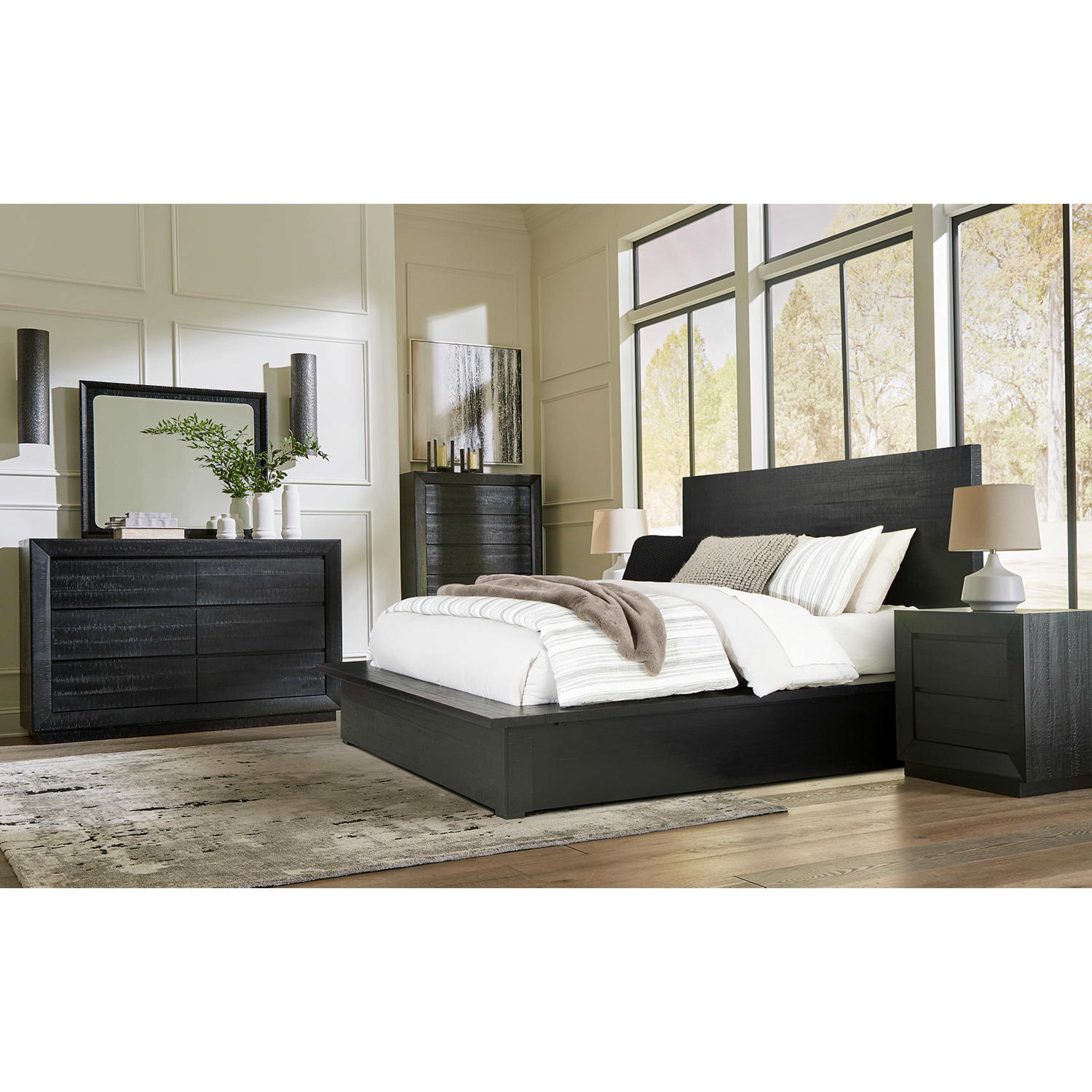 Londer Queen Panel Bed - Black - Image 17