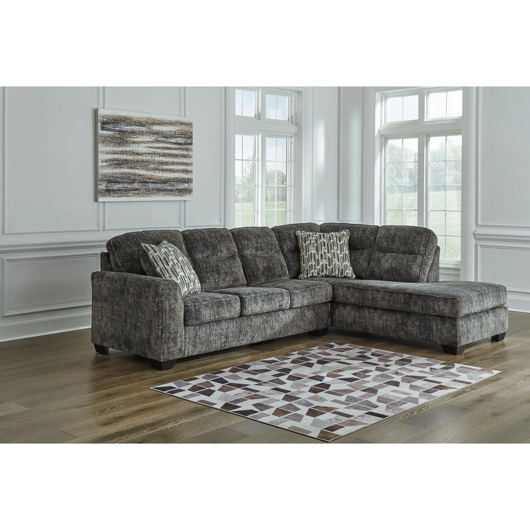 Lonoke 2 Piece Sectional with Chaise - Image 3