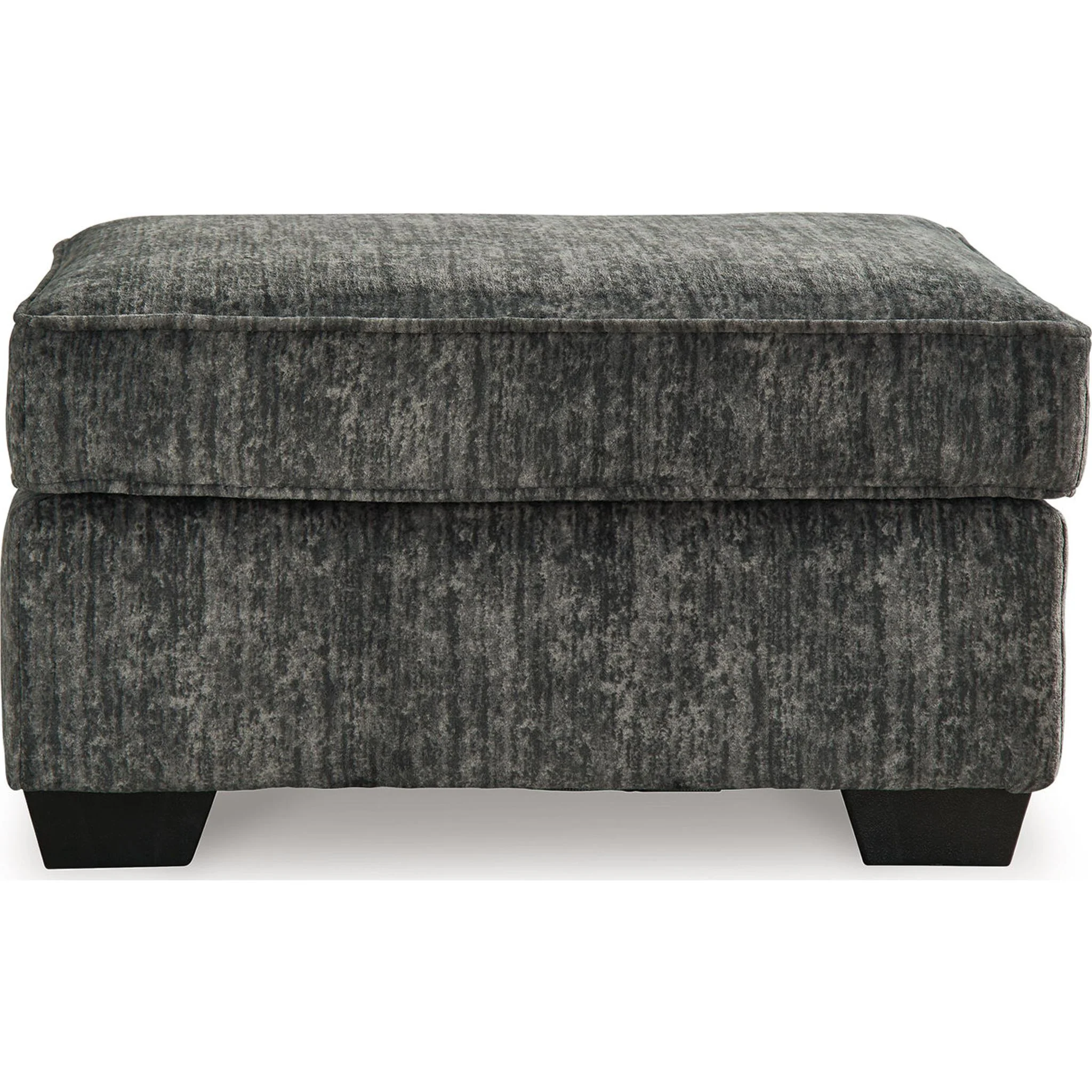 Lonoke Ottoman - Gunmetal - Image 2