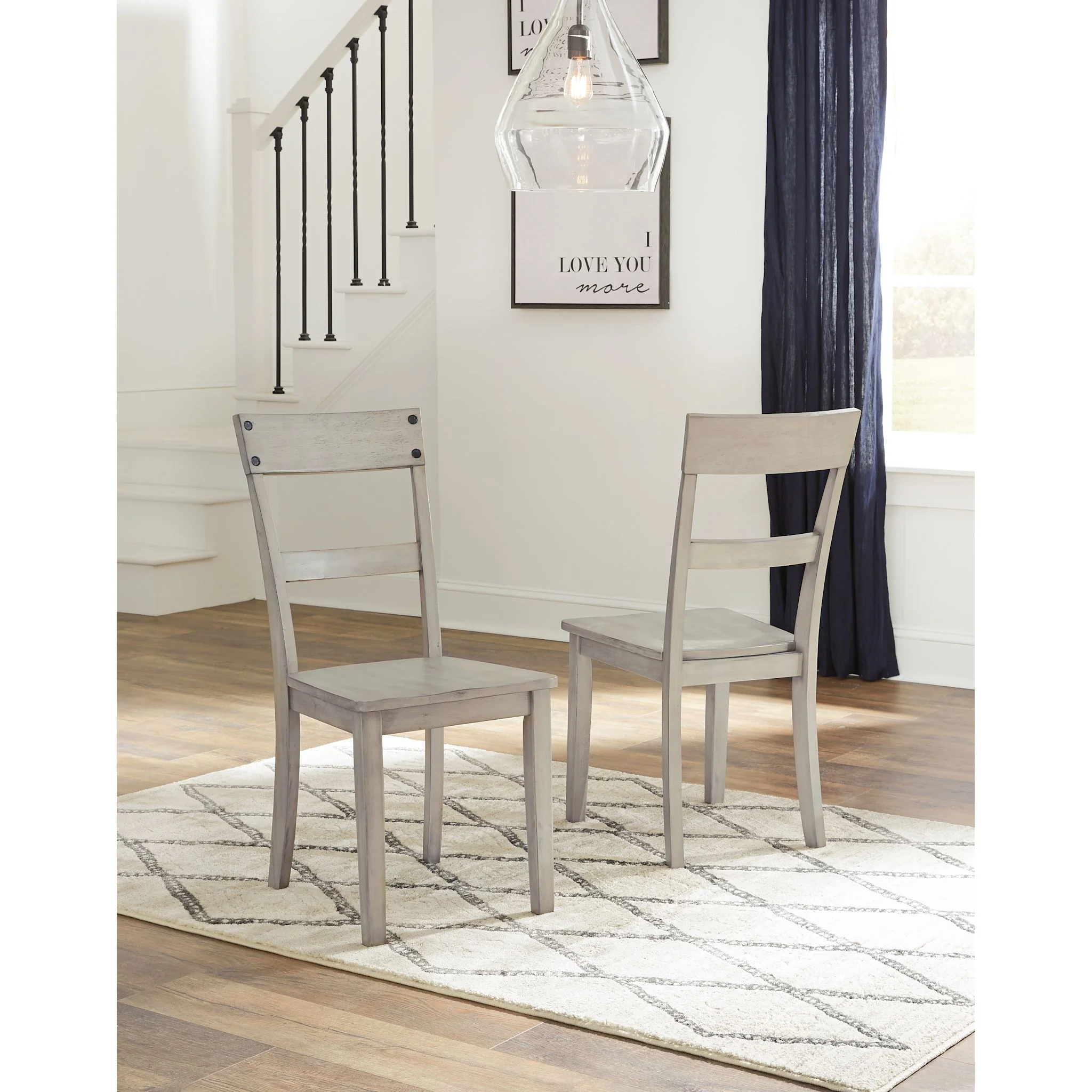 Loratti Side Chair - Gray - (D261-01) - Image 2