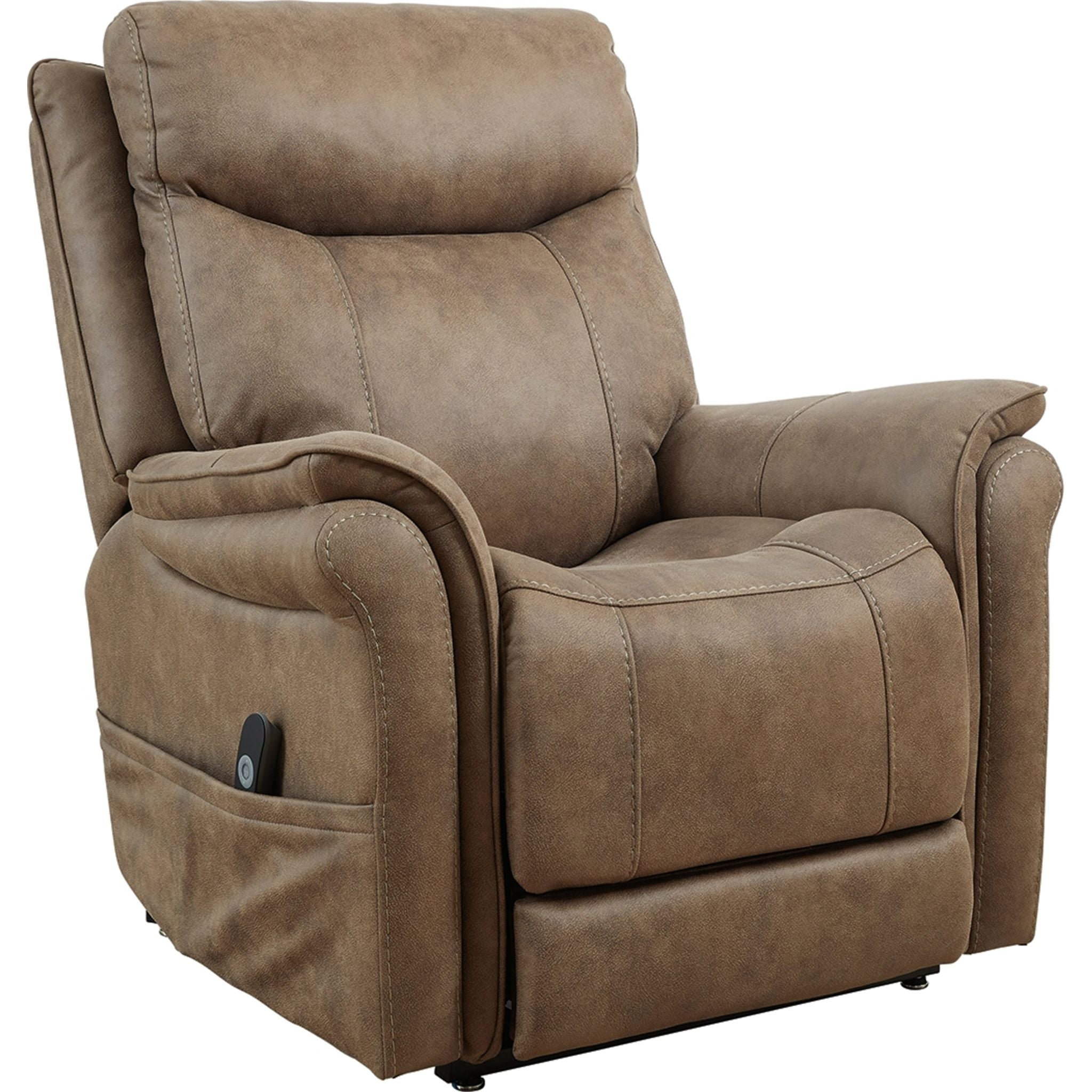 Lorreze Power Lift Recliner - Driftwood